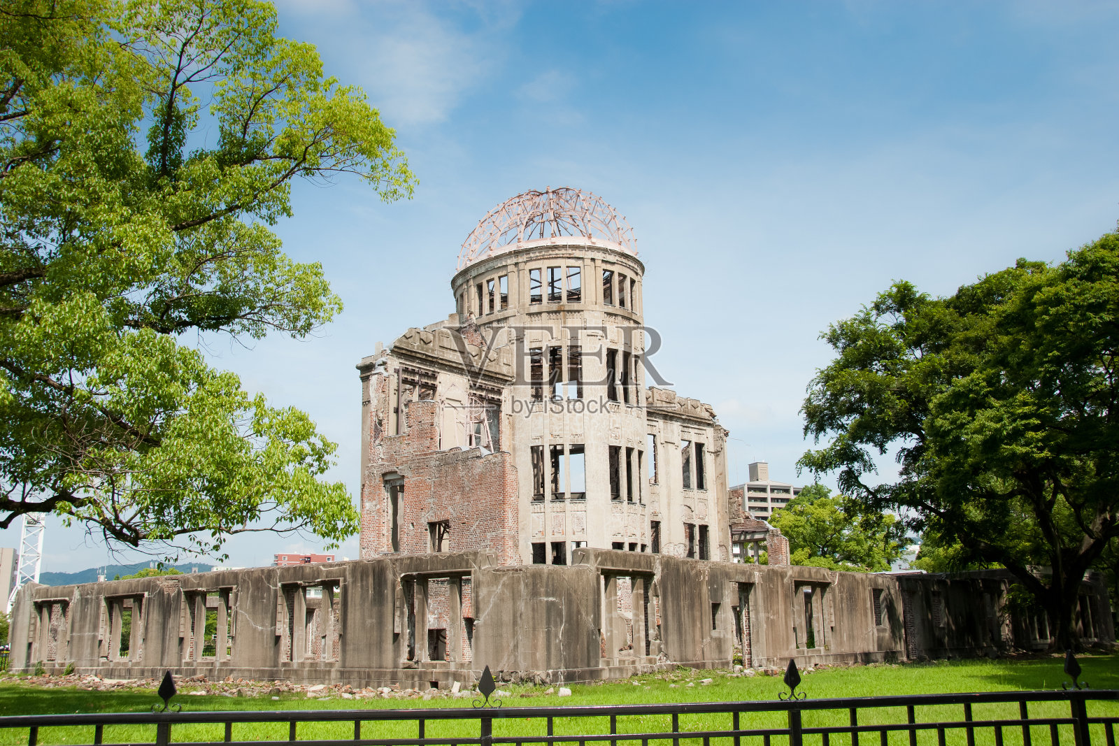 广岛-原子弹爆炸圆顶照片摄影图片