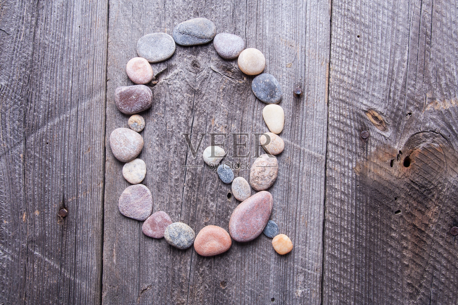 石制字母- Q照片摄影图片