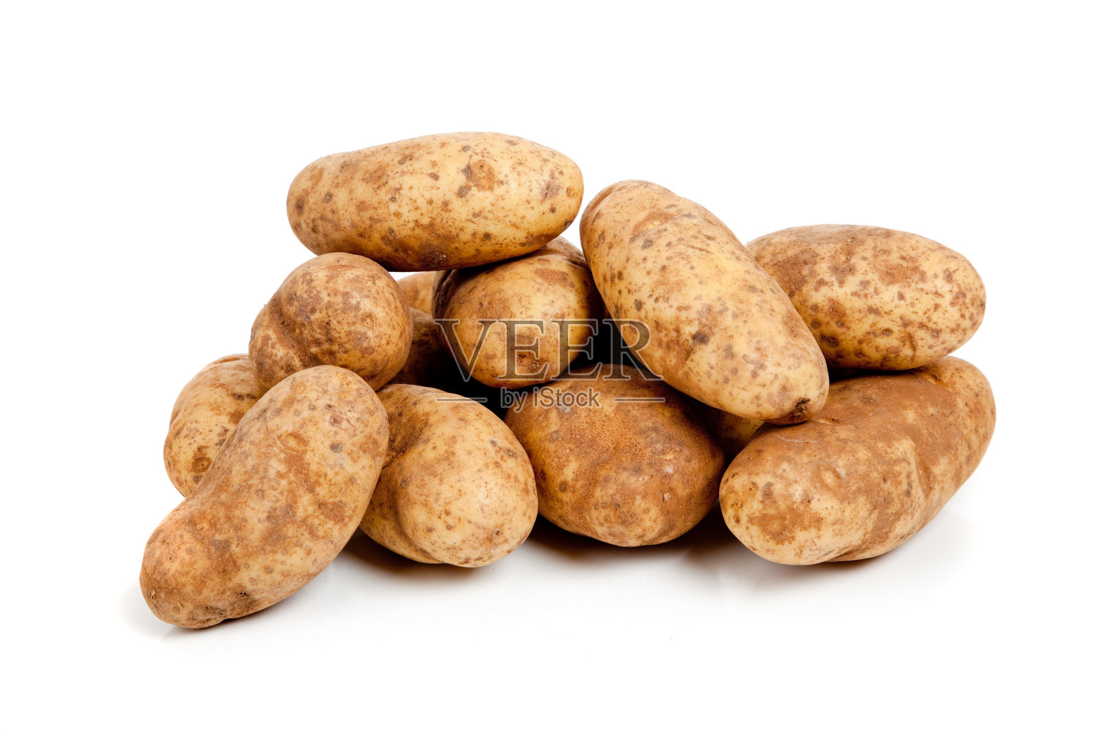 一堆烤土豆照片摄影图片