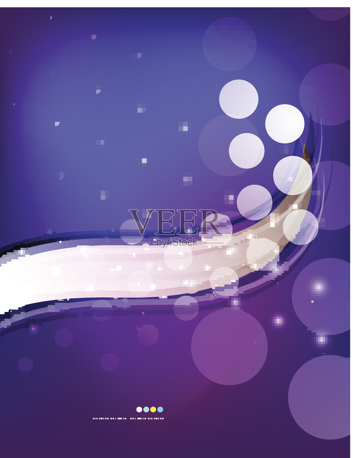 未来派白波设计插画图片素材