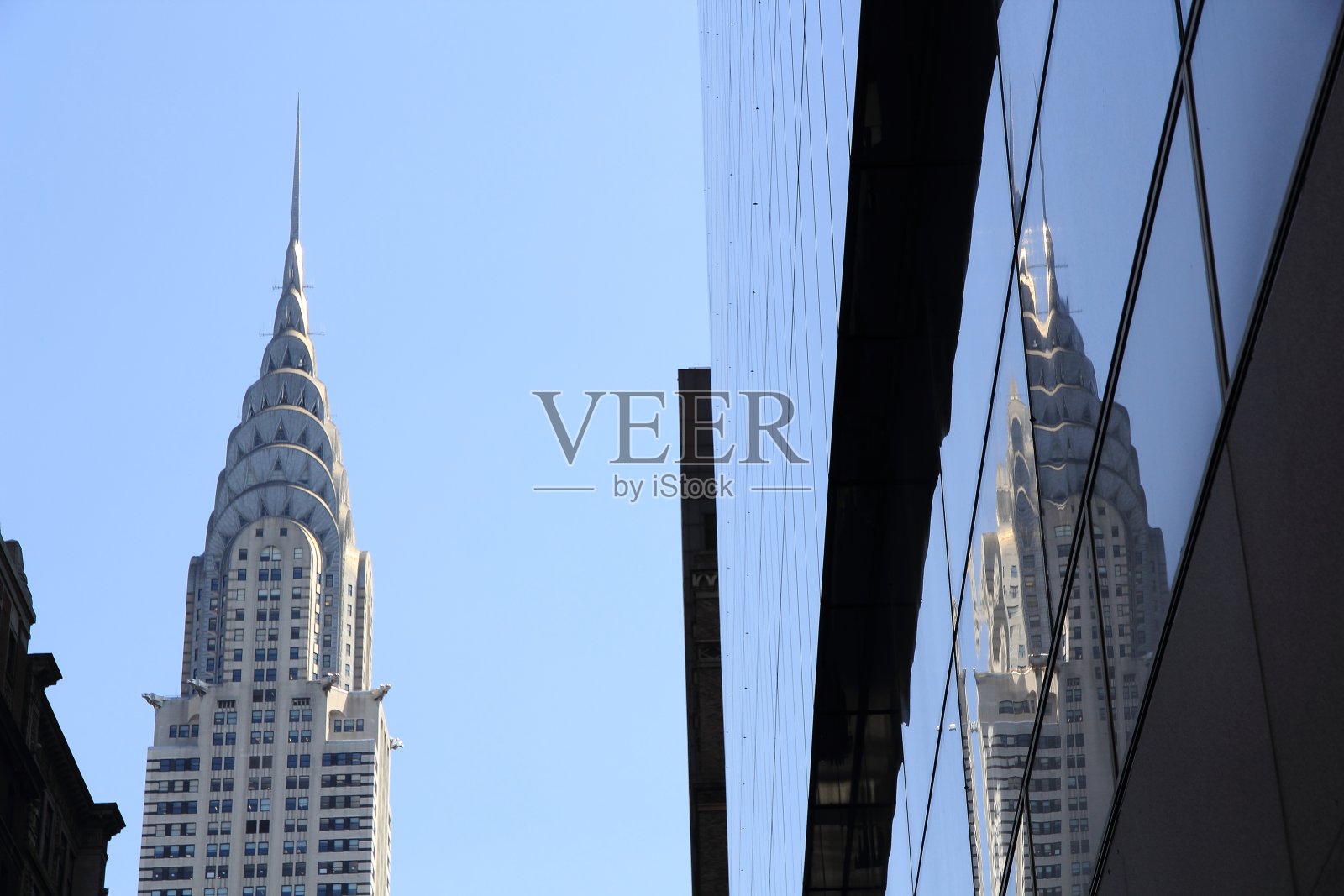 纽约克莱斯勒大厦照片摄影图片