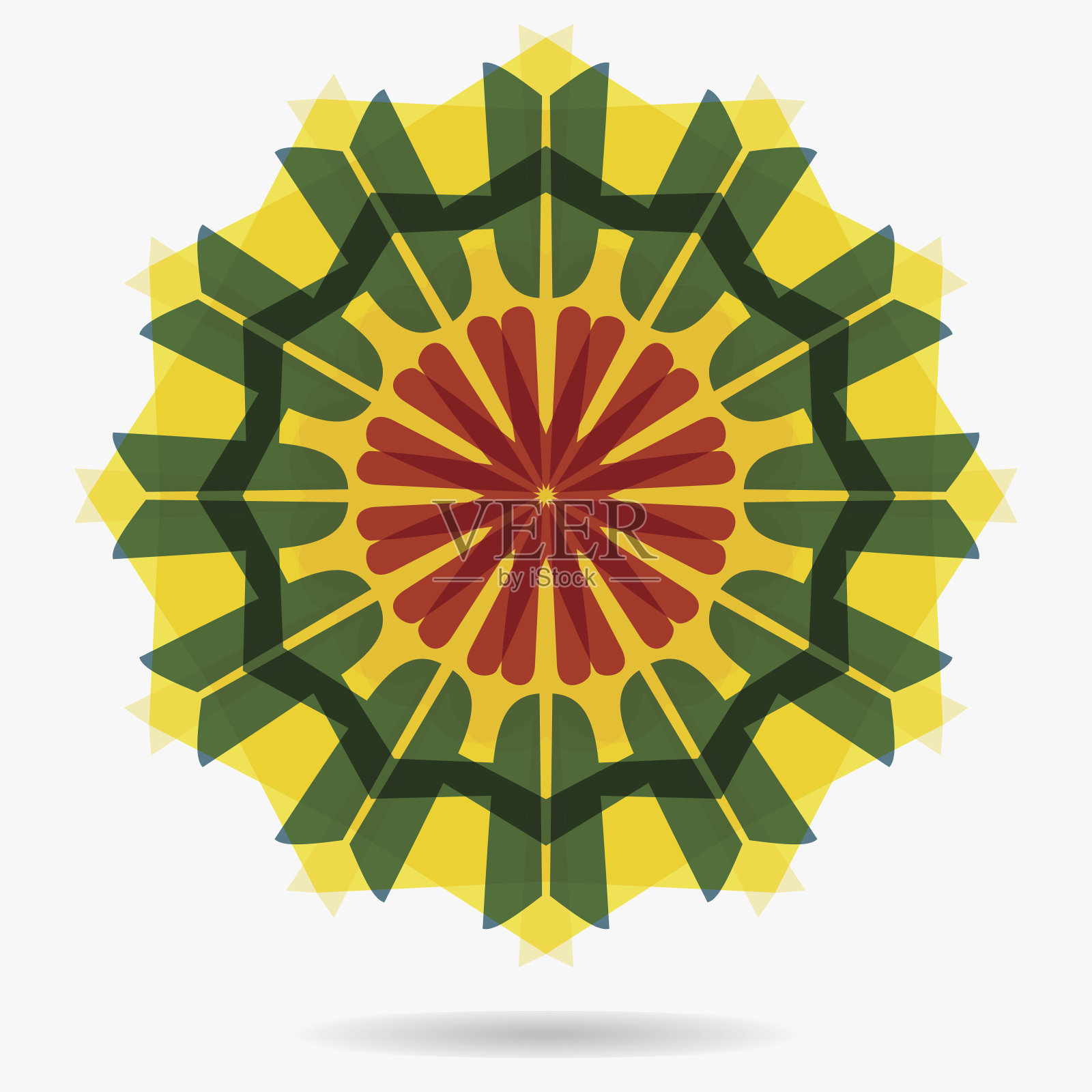 生态图标花卉设计元素插画图片素材