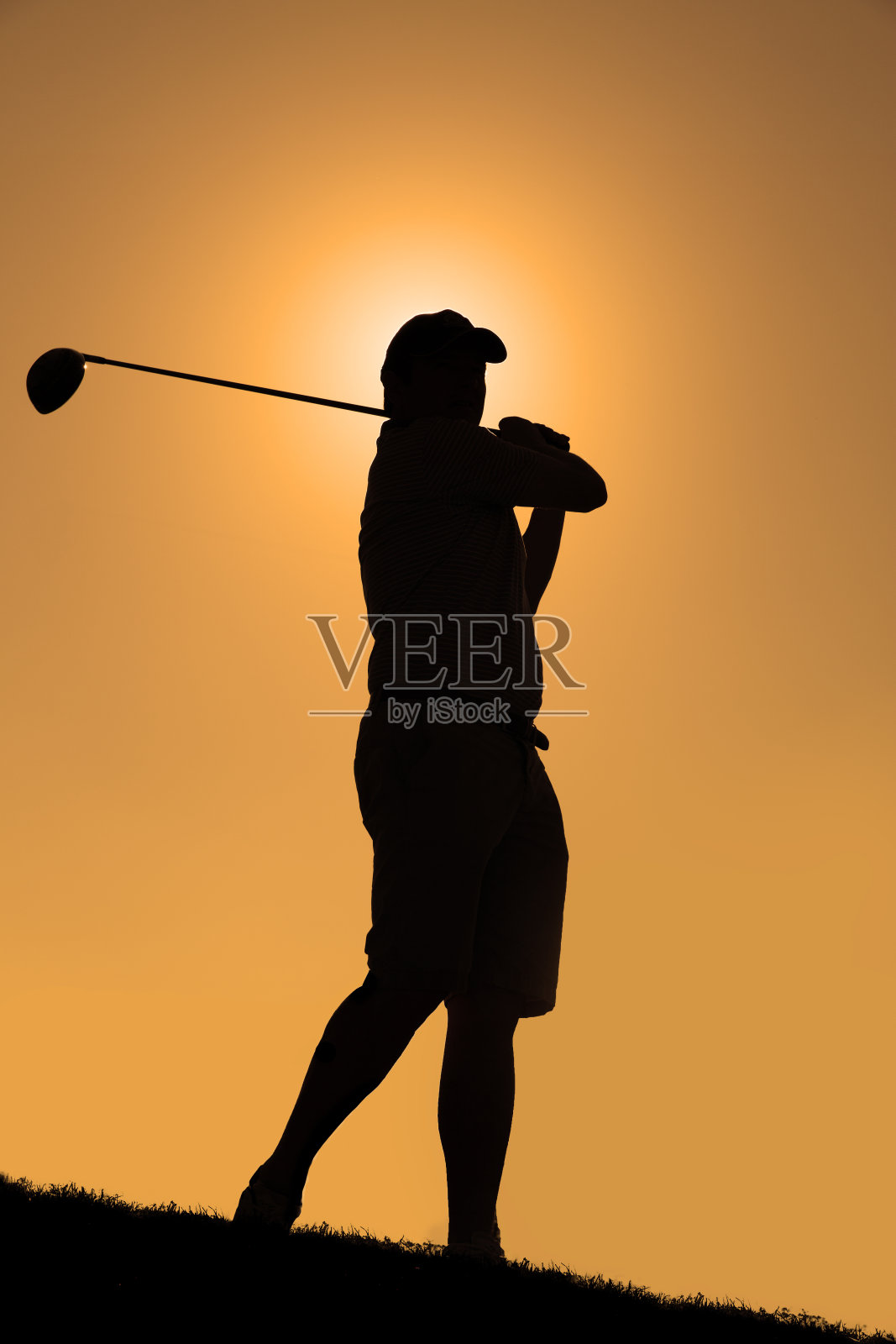 日出高尔夫照片摄影图片