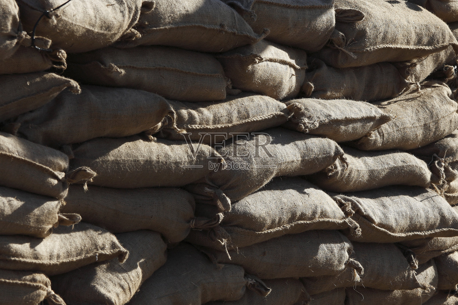 沙袋照片摄影图片