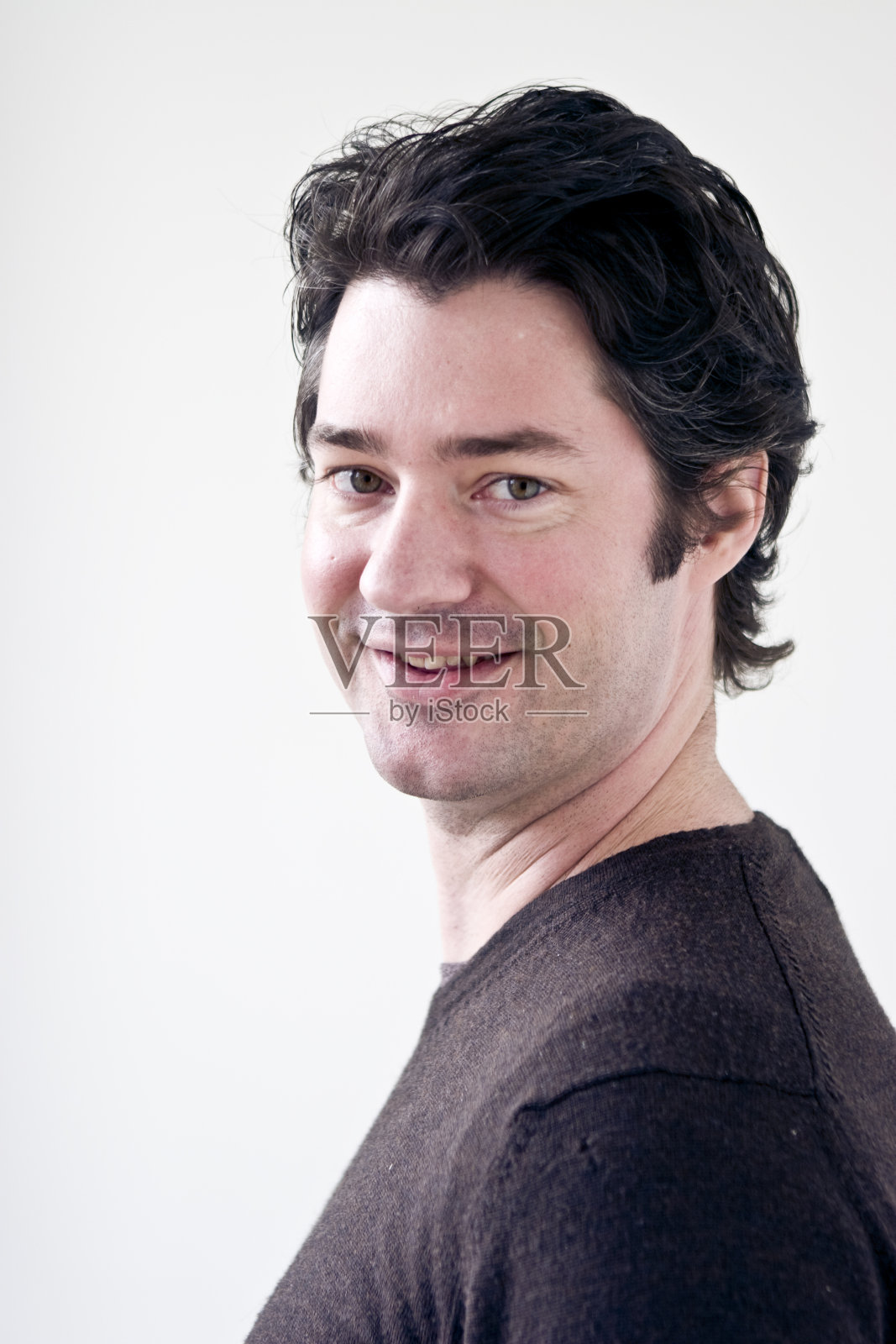 微笑的男人照片摄影图片