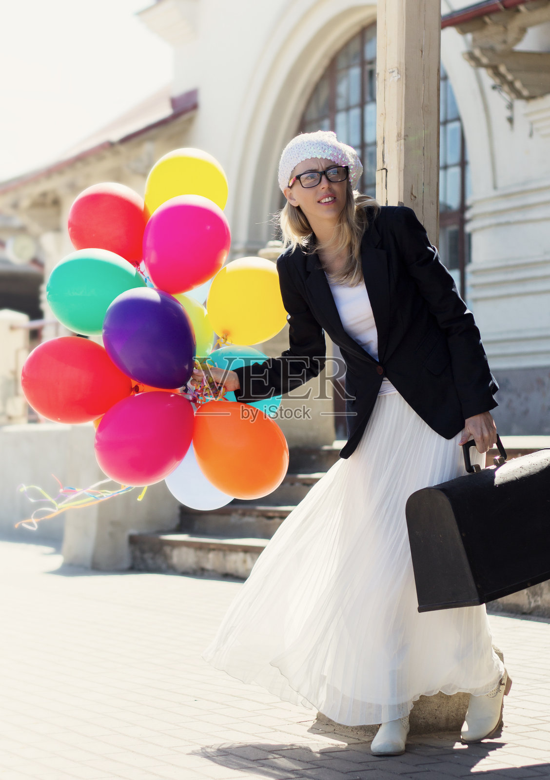 准备改变她的生活照片摄影图片