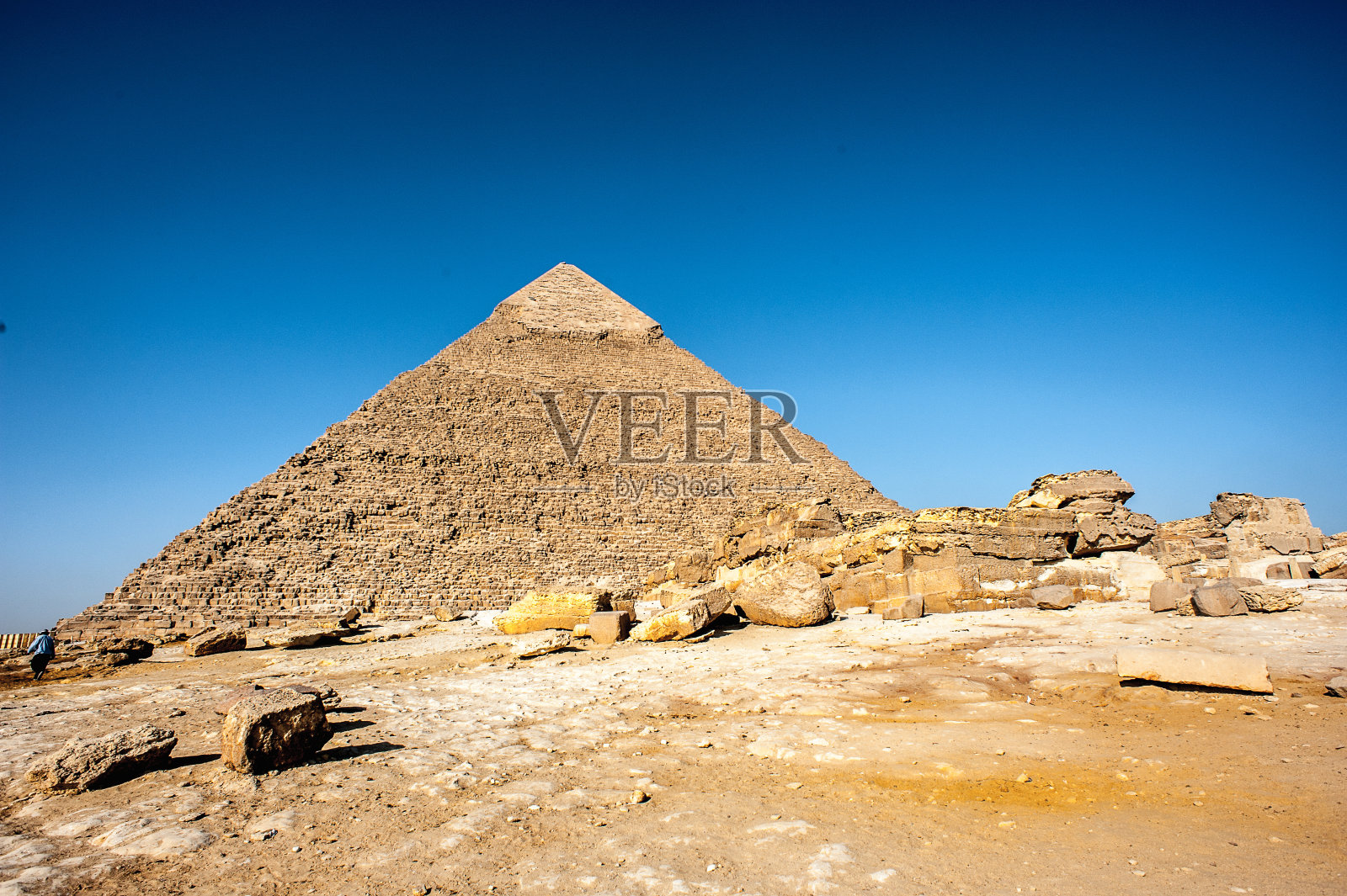 吉萨墓地，吉萨高原，埃及。联合国教科文组织世界遗产照片摄影图片