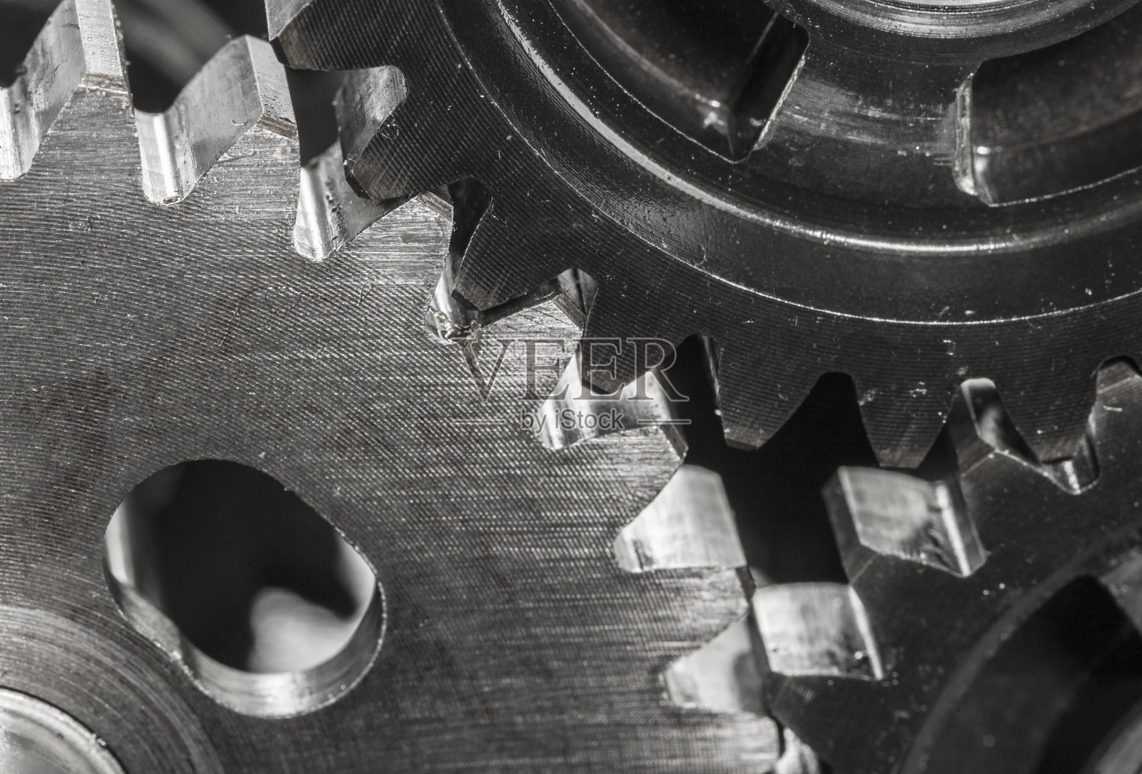 金属齿轮照片摄影图片