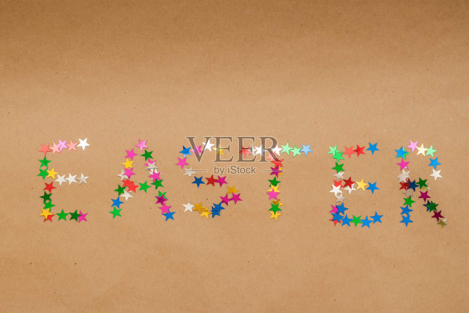 文字复活节卡夫背景照片摄影图片