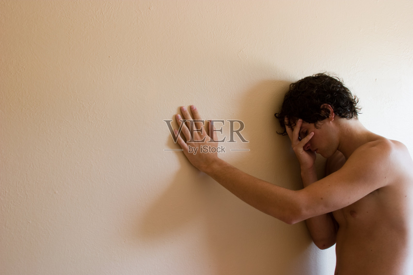 抑郁症照片摄影图片