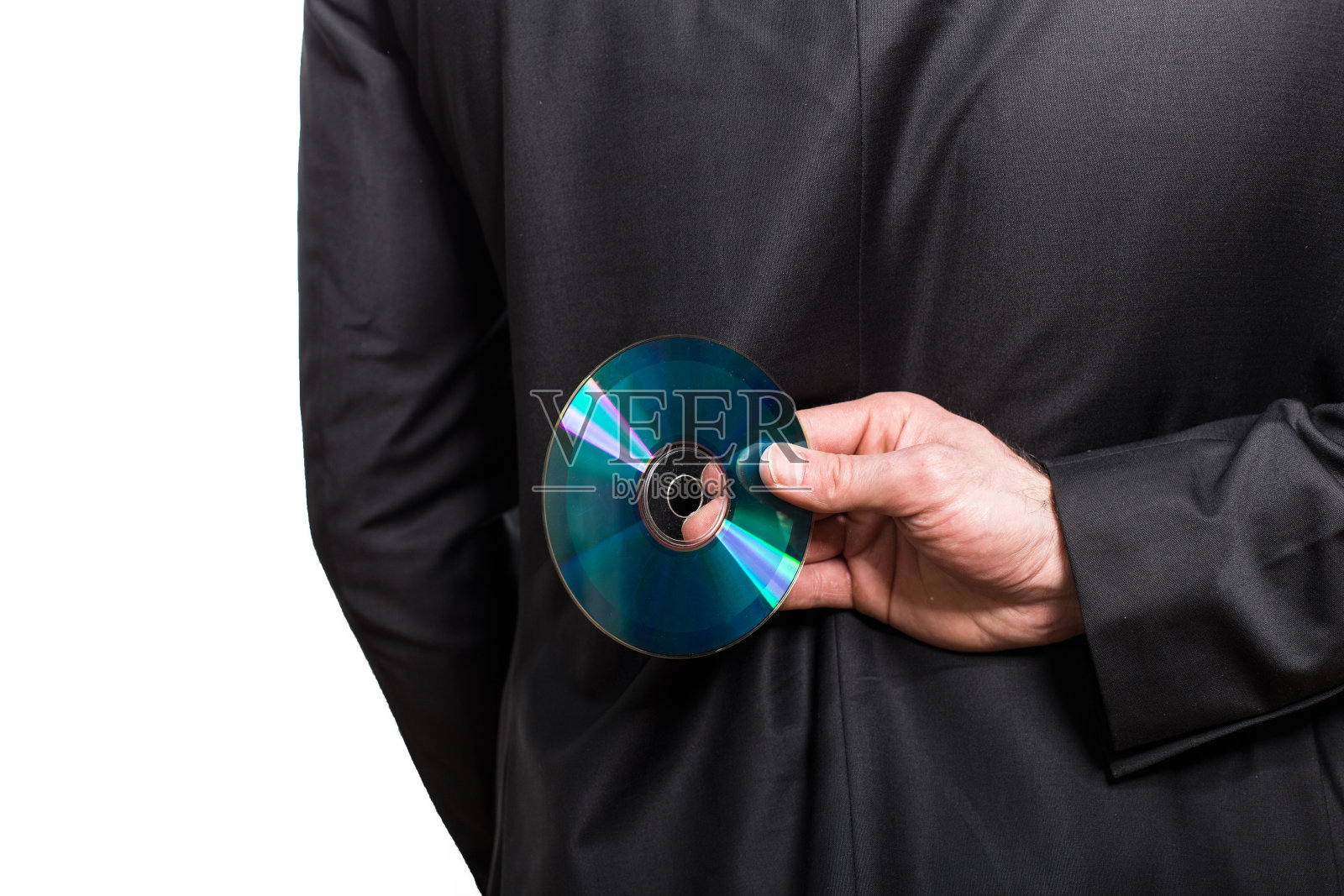 保护您的数据，商人窃取数据，信息概念照片摄影图片