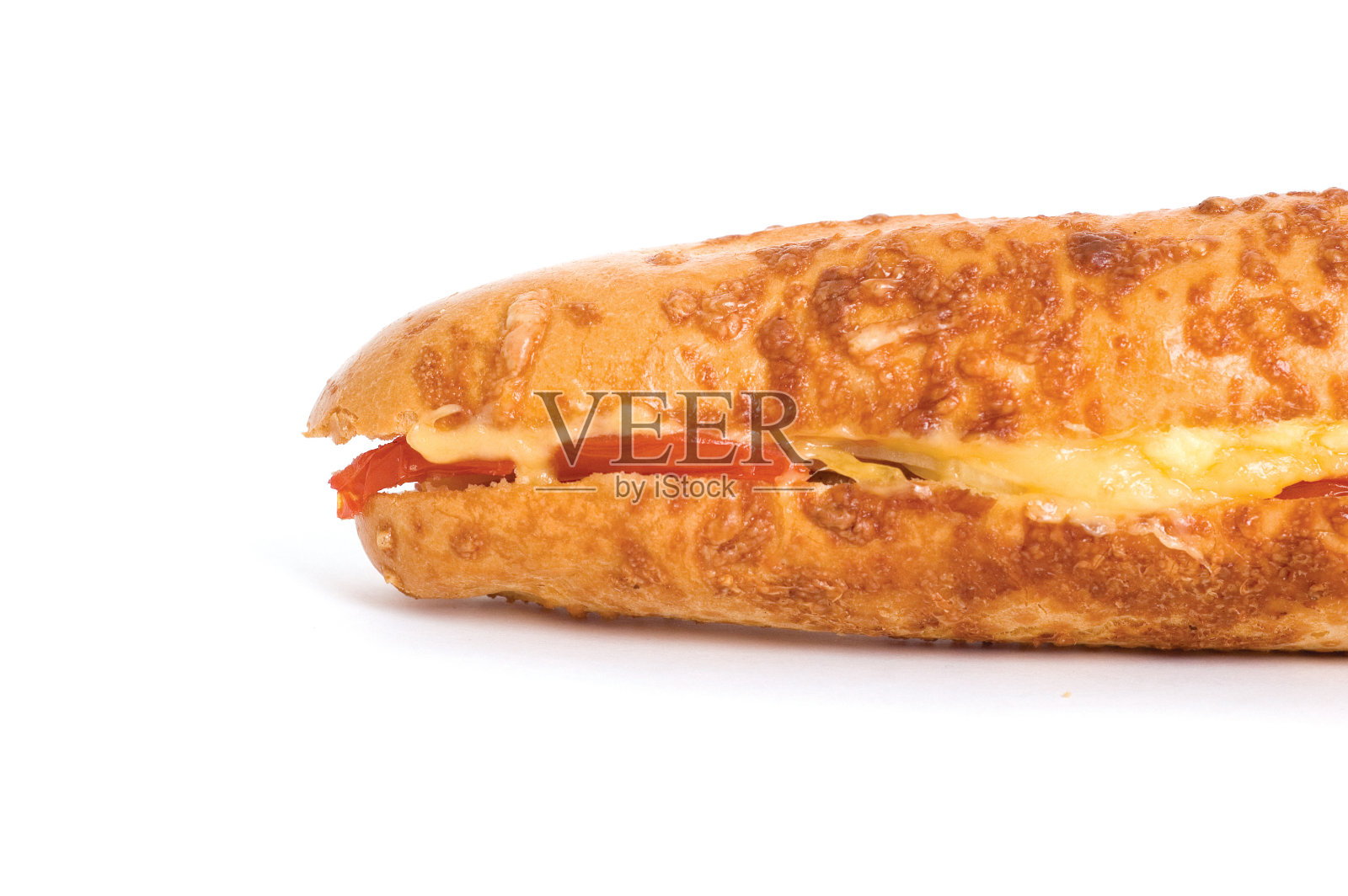 长美味的三明治照片摄影图片