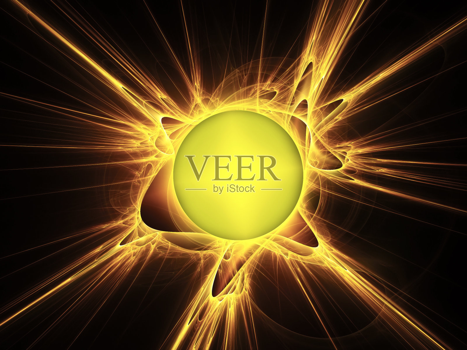 抽象艺术-行星螺旋环。照片摄影图片