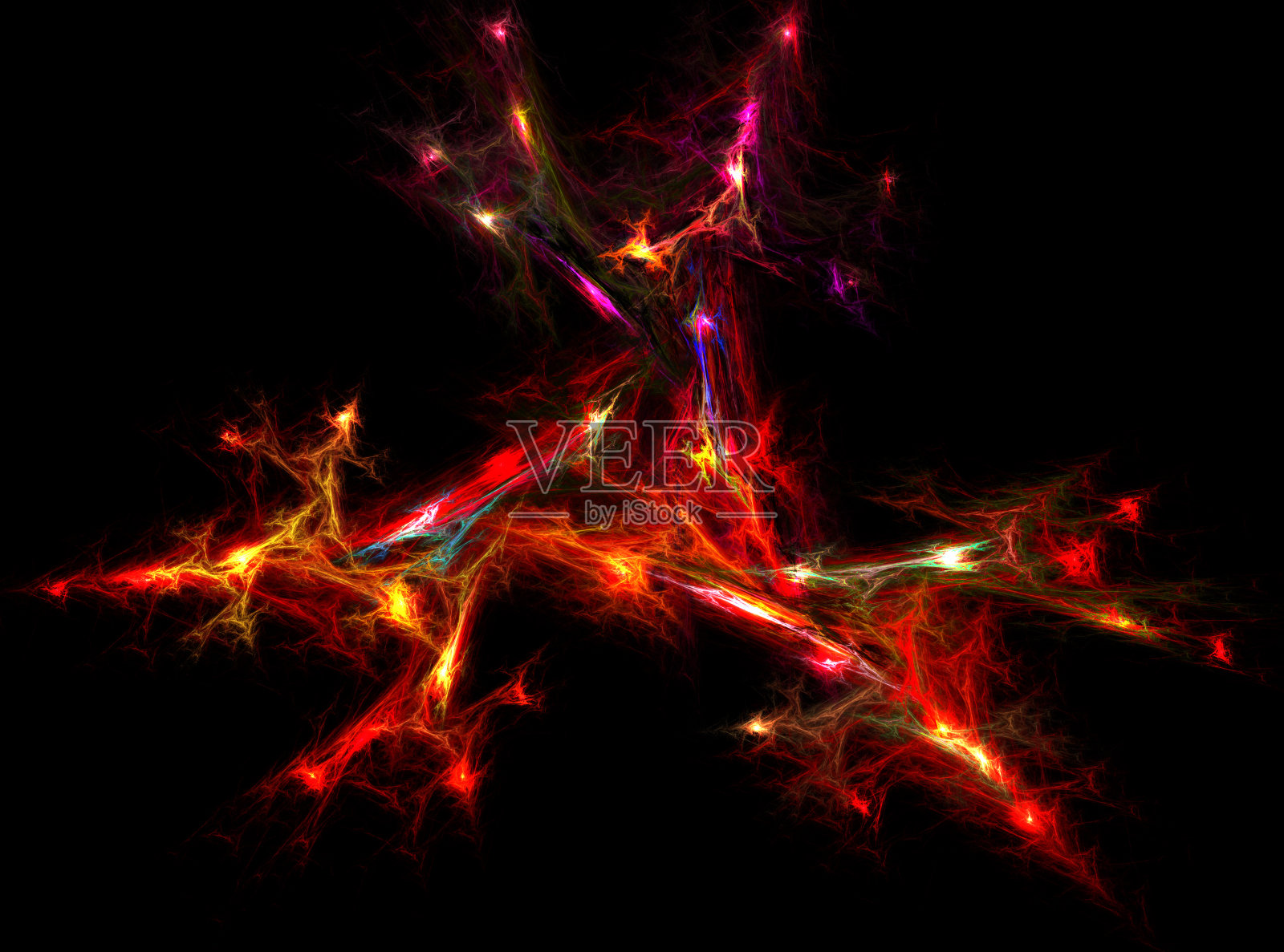 运动霓虹灯的抽象色彩图案照片摄影图片