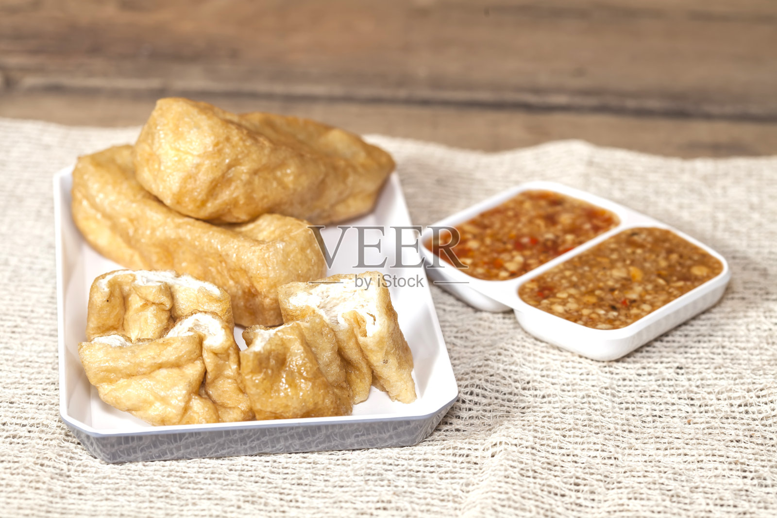 油炸豆腐照片摄影图片