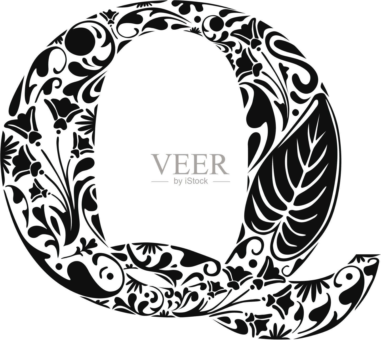 花问设计元素图片