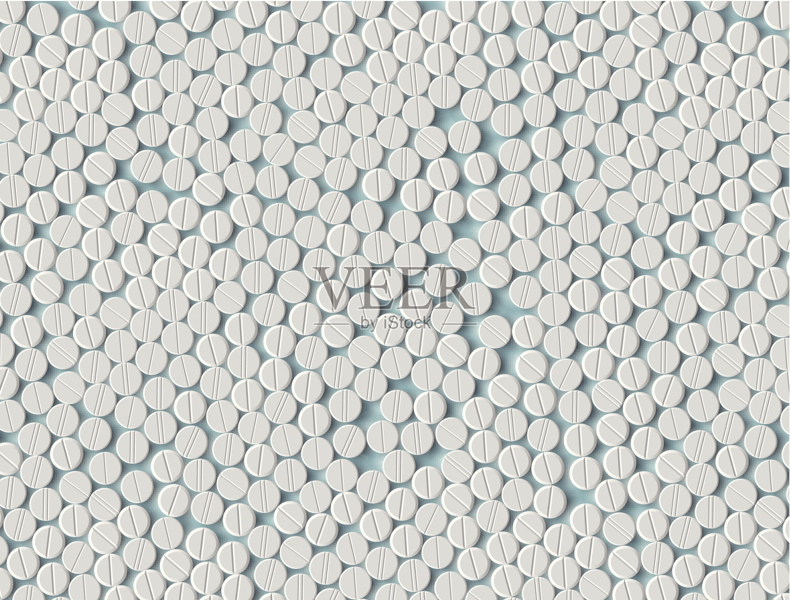 逼真的药丸背景插画图片素材