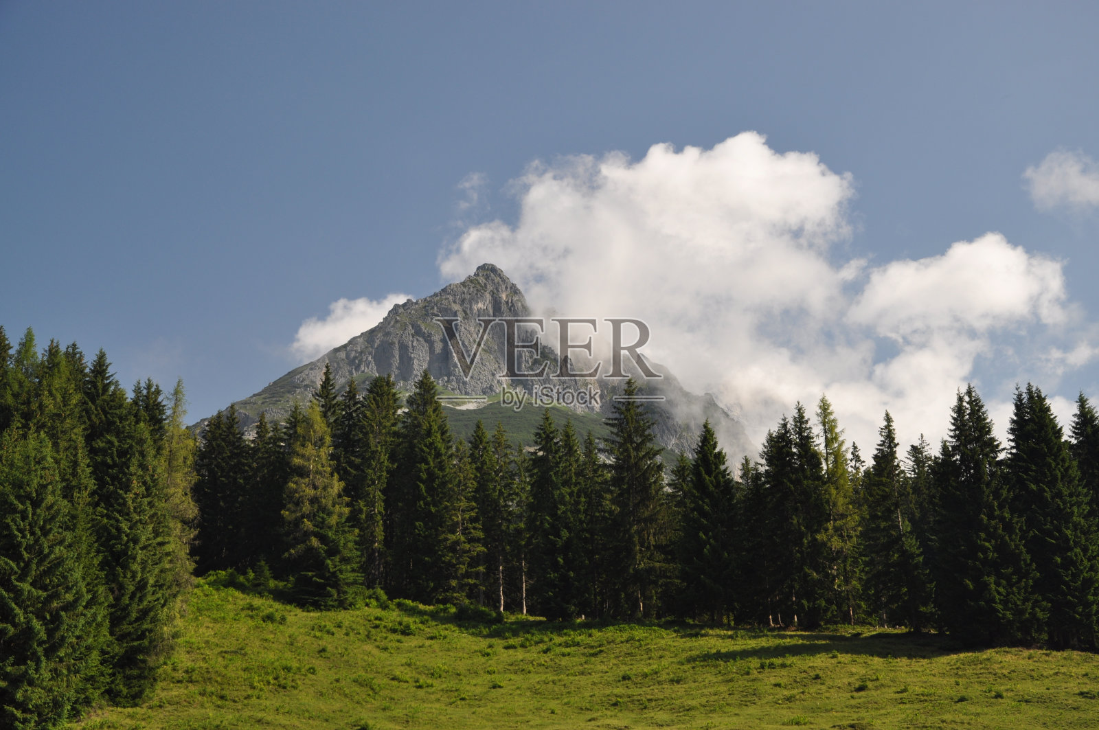 Hochk吗?nig是奥地利的一座山照片摄影图片