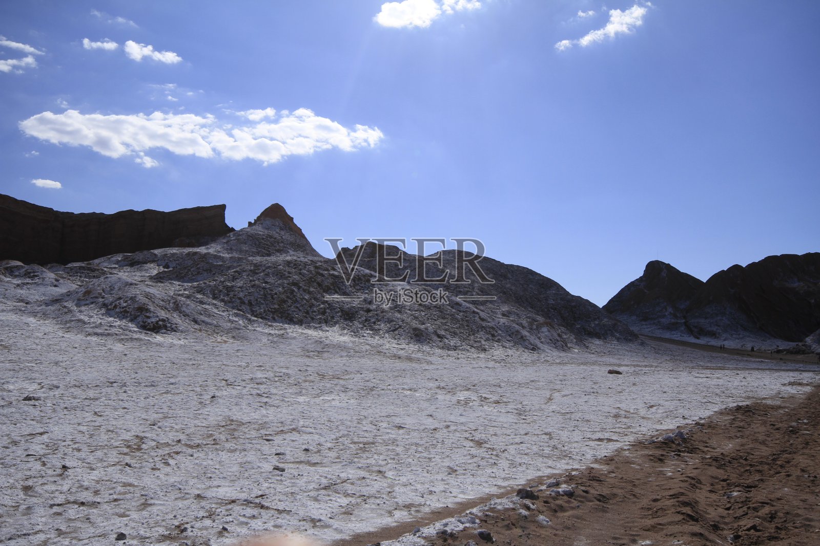 智利阿塔卡马的月亮谷山谷照片摄影图片