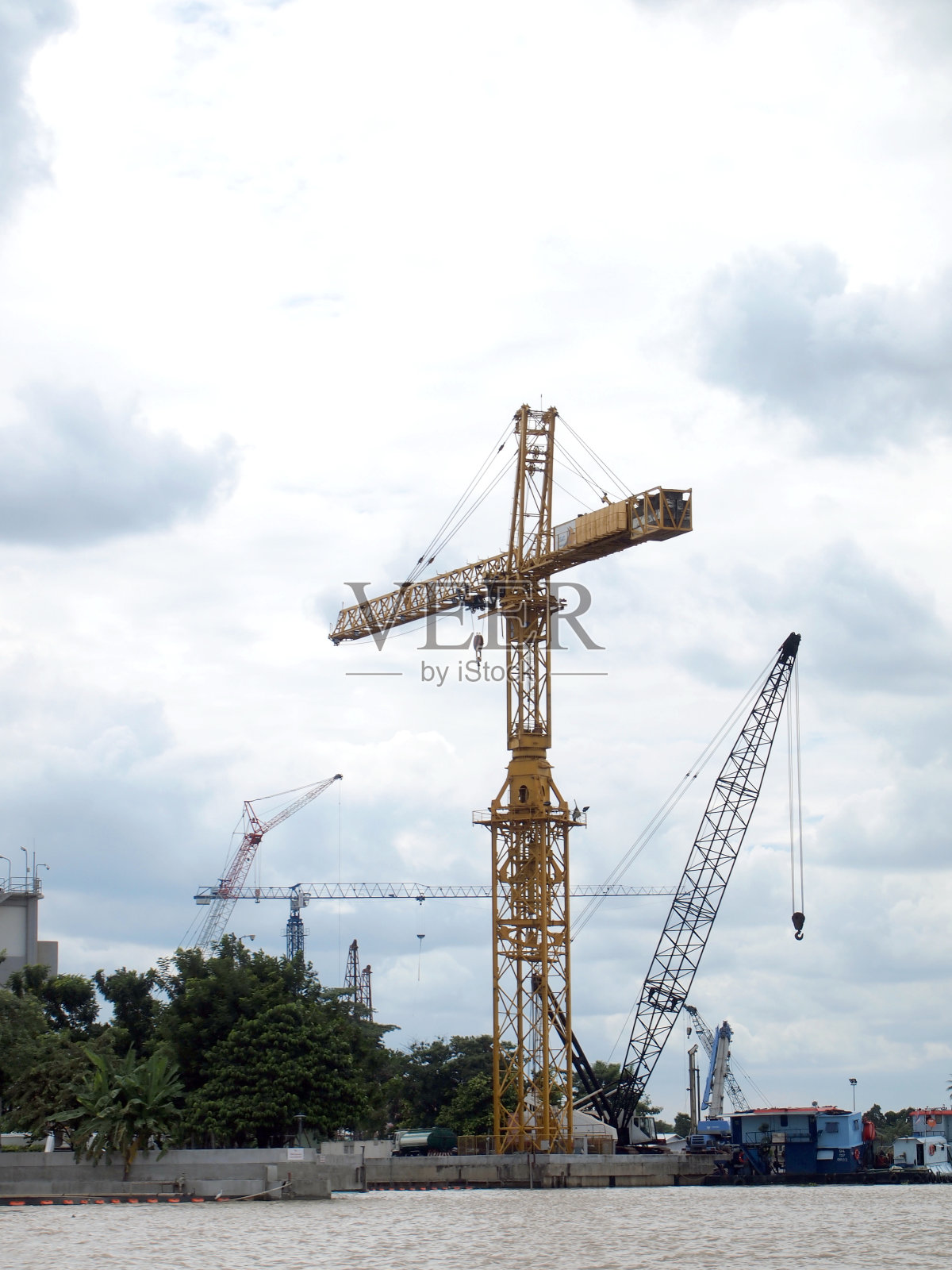 起重机工业景观照片摄影图片