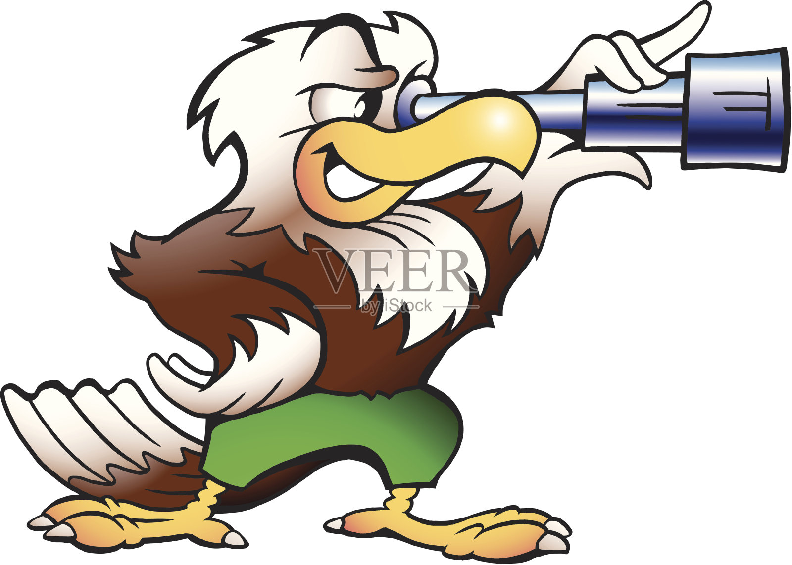 鹰看设计元素图片