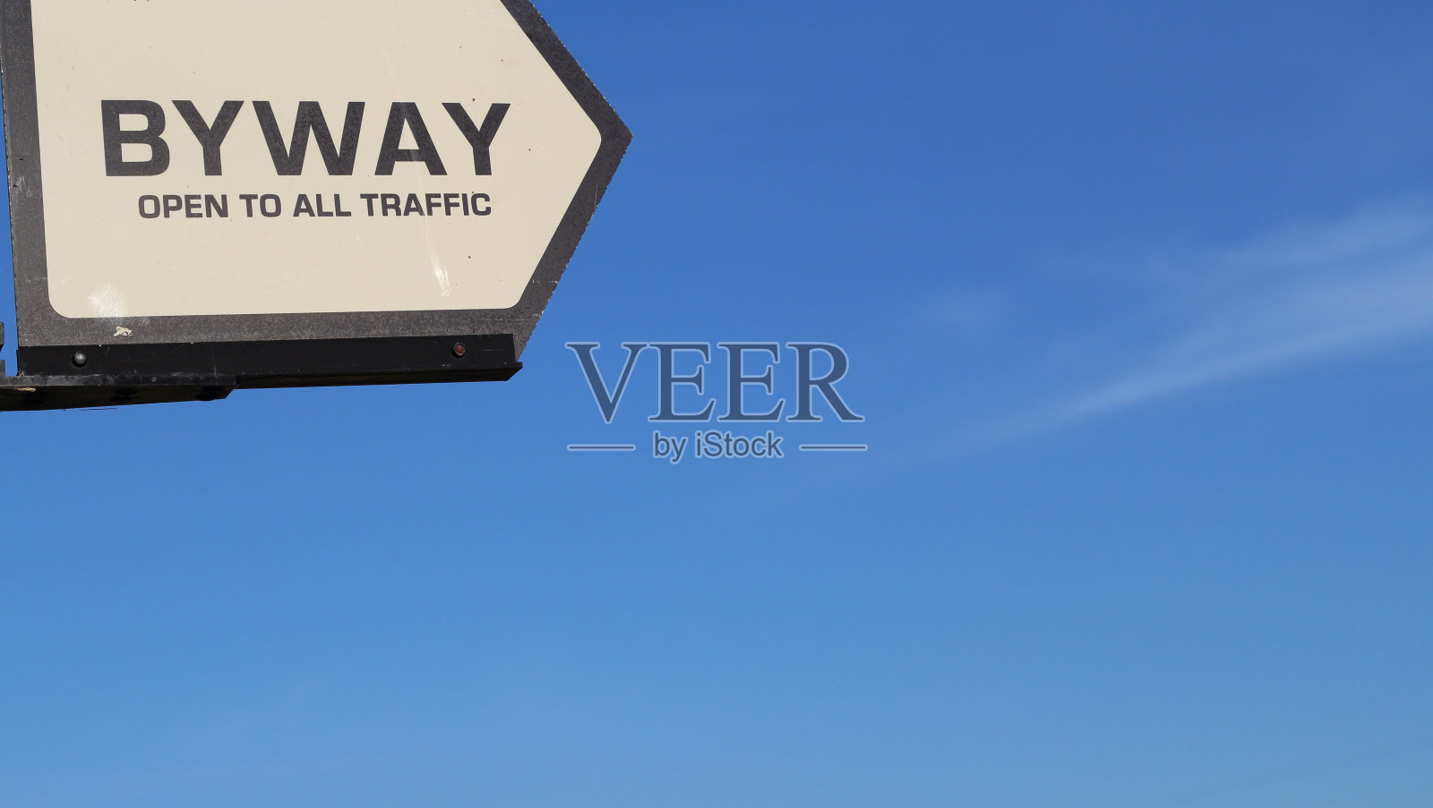 Byeway标志照片摄影图片