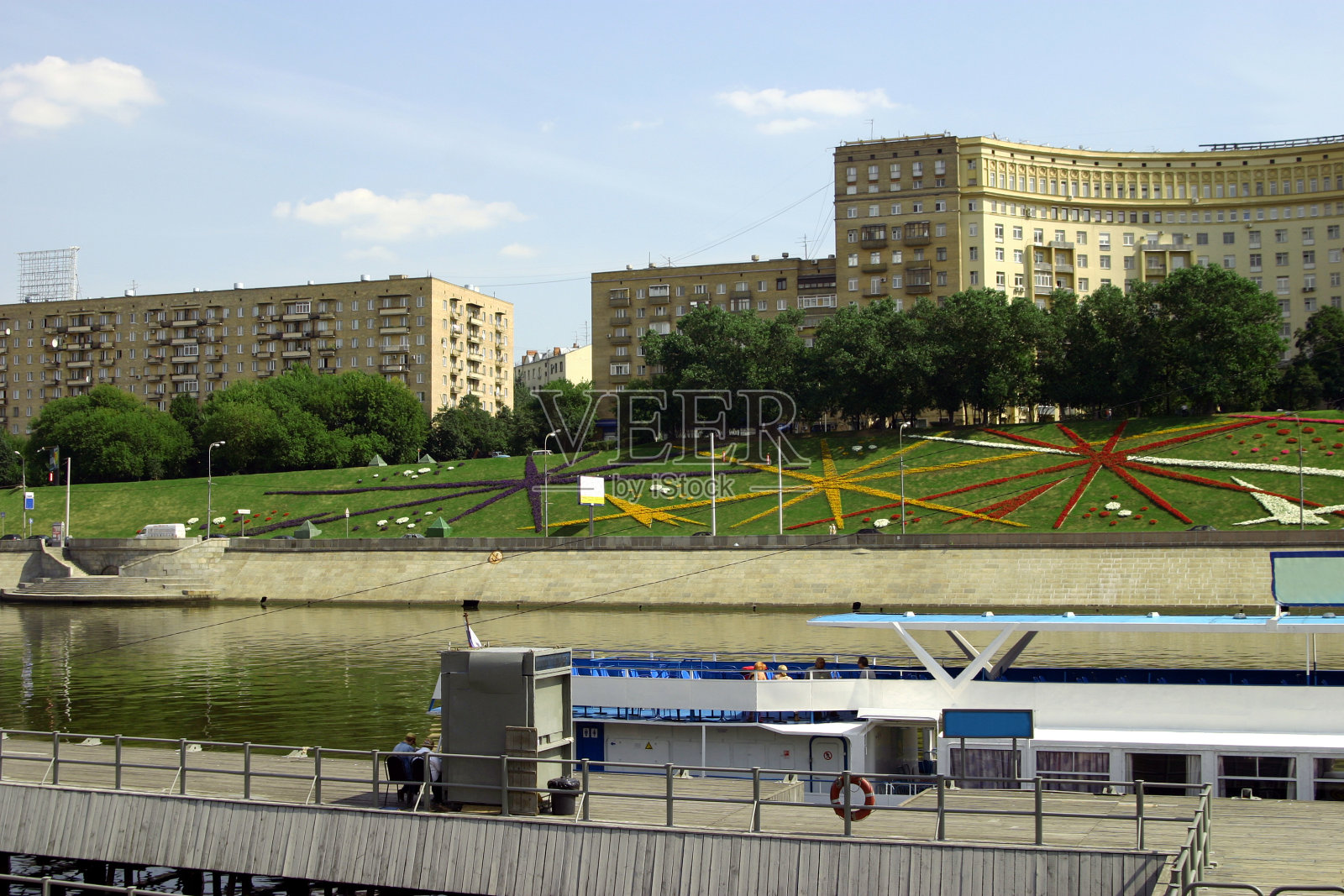 河在城市照片摄影图片