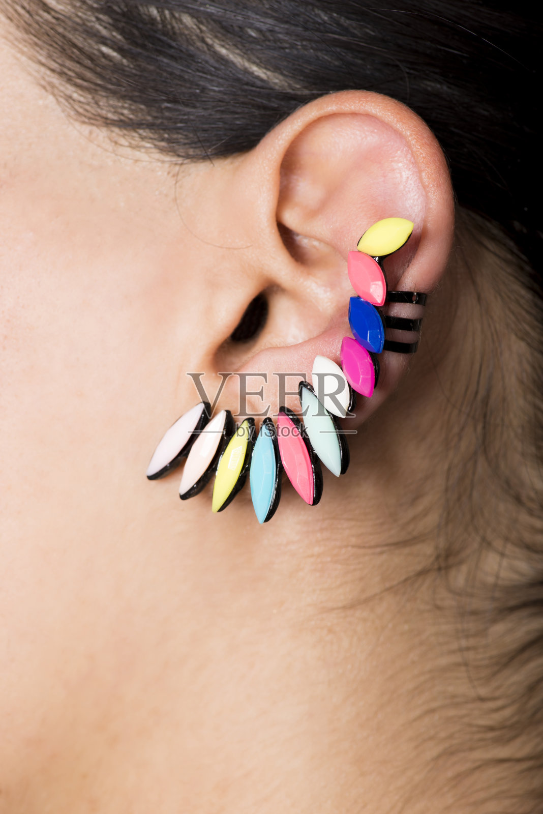 耳环照片摄影图片