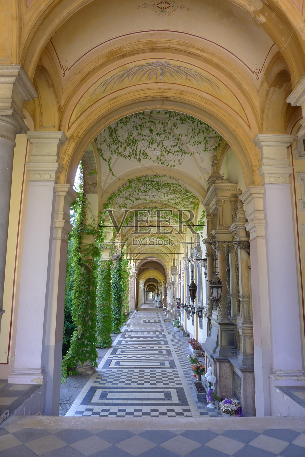 公园公墓Mirogoj照片摄影图片