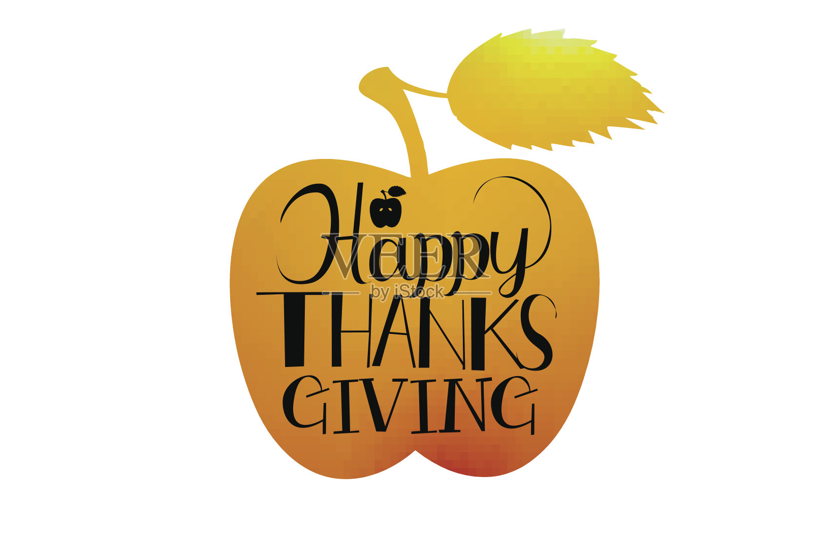 感恩节快乐插画图片素材