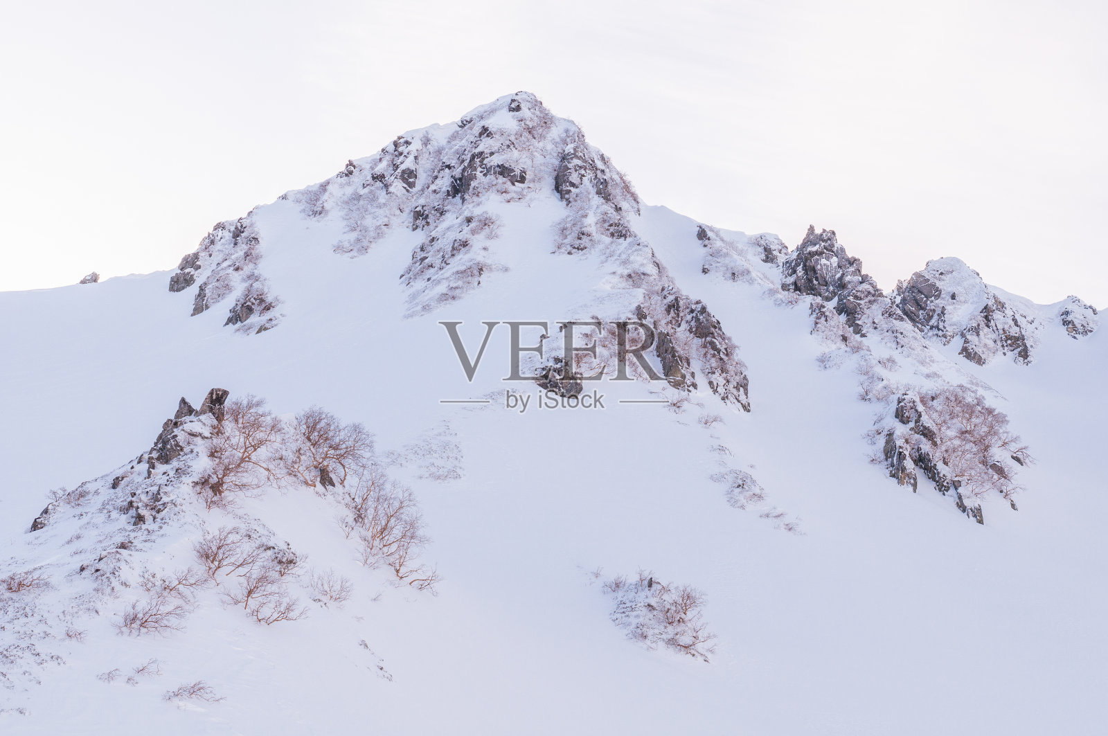 山。Kiso-Komagatake，中阿尔卑斯山，Nakano，日本照片摄影图片