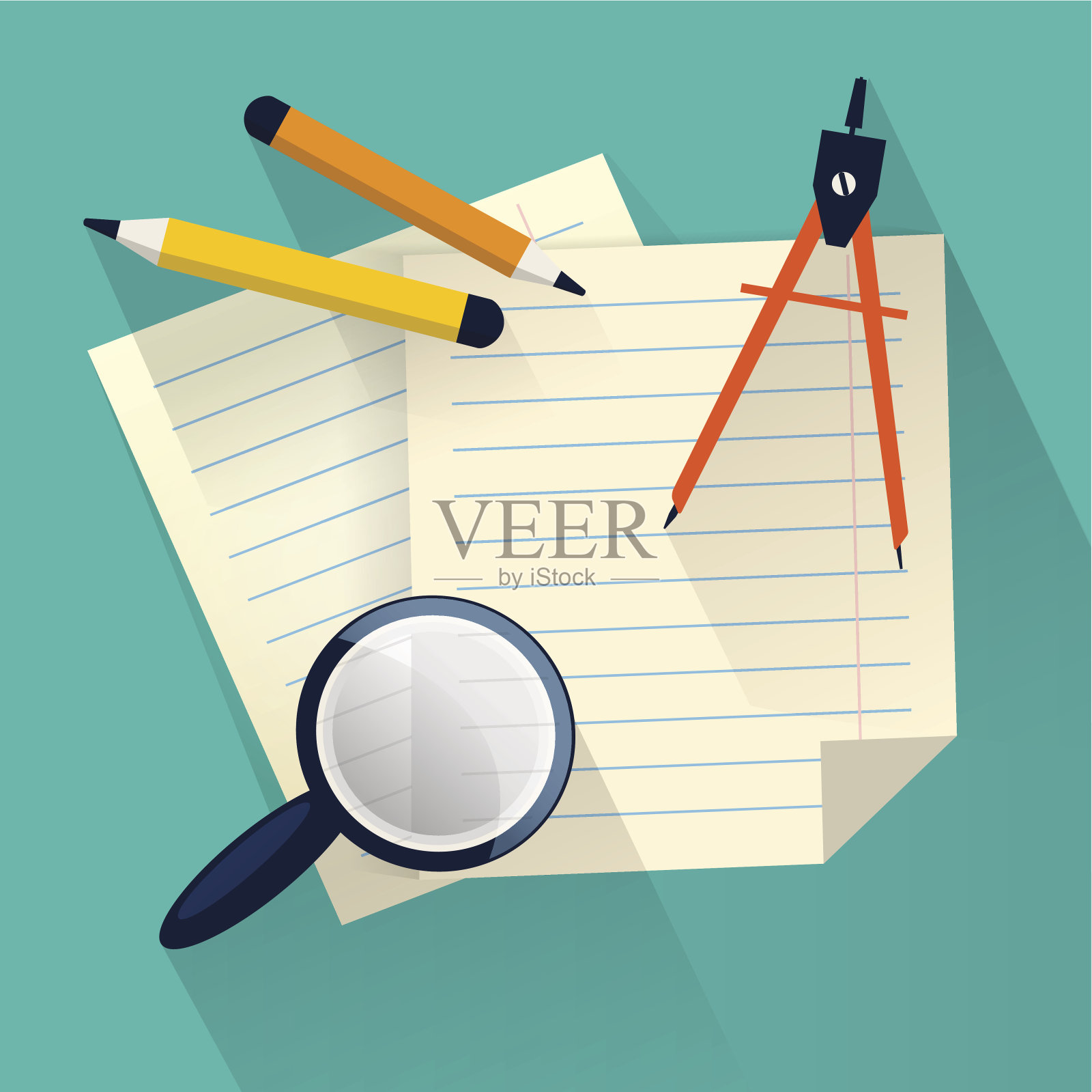 商业背景。插画图片素材