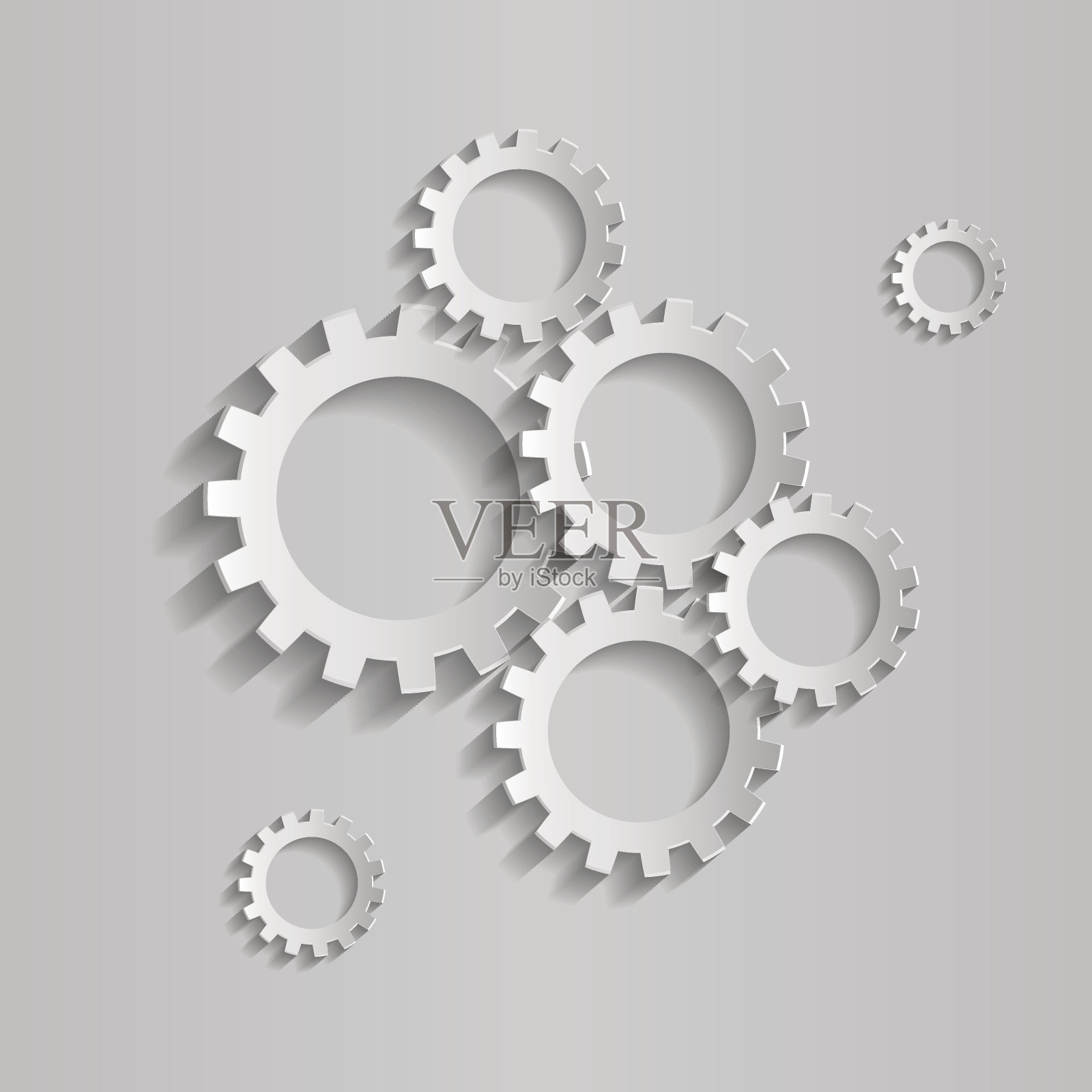 抽象三维几何设计插画图片素材