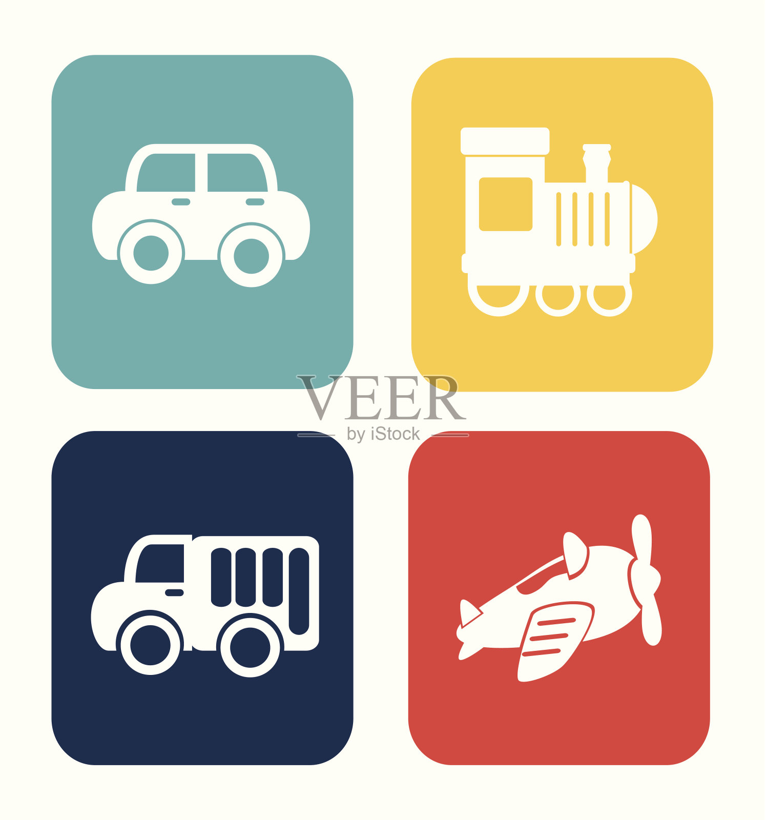 婴儿玩具图标素材