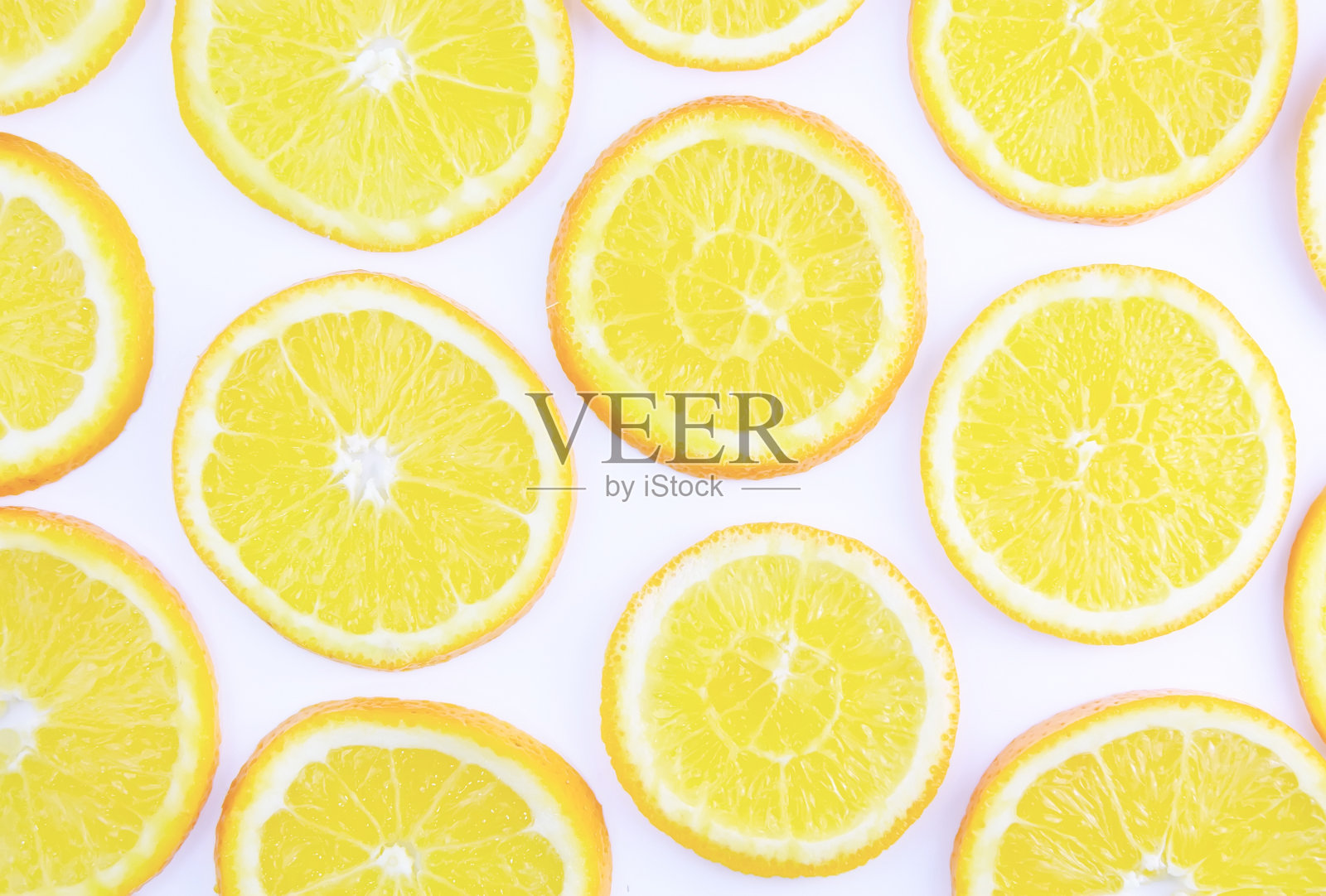 抽象的橙色在白色上。照片摄影图片