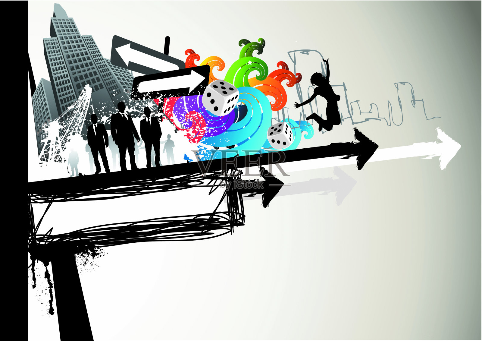 游戏行业插画图片素材