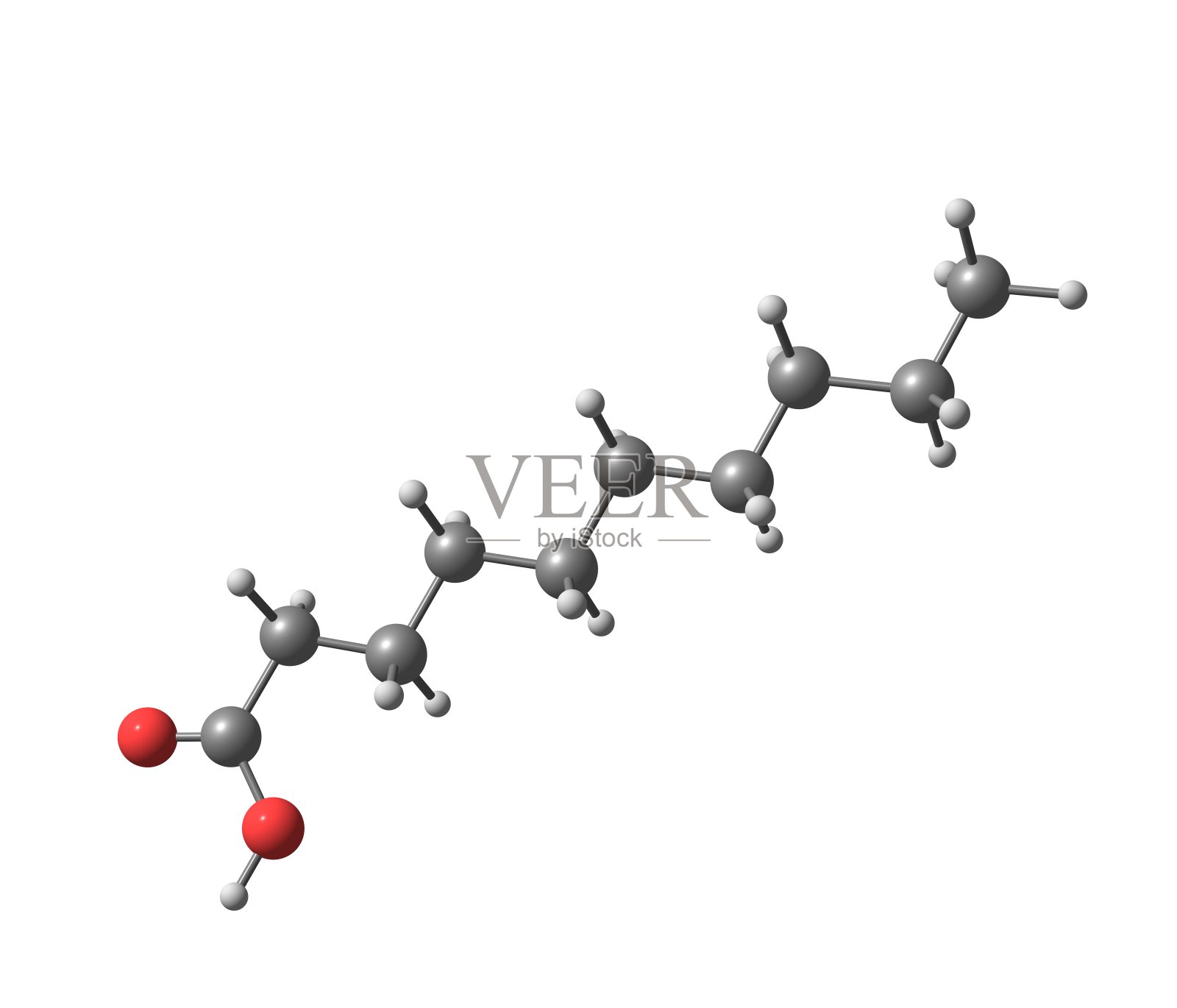 癸酸分子照片摄影图片