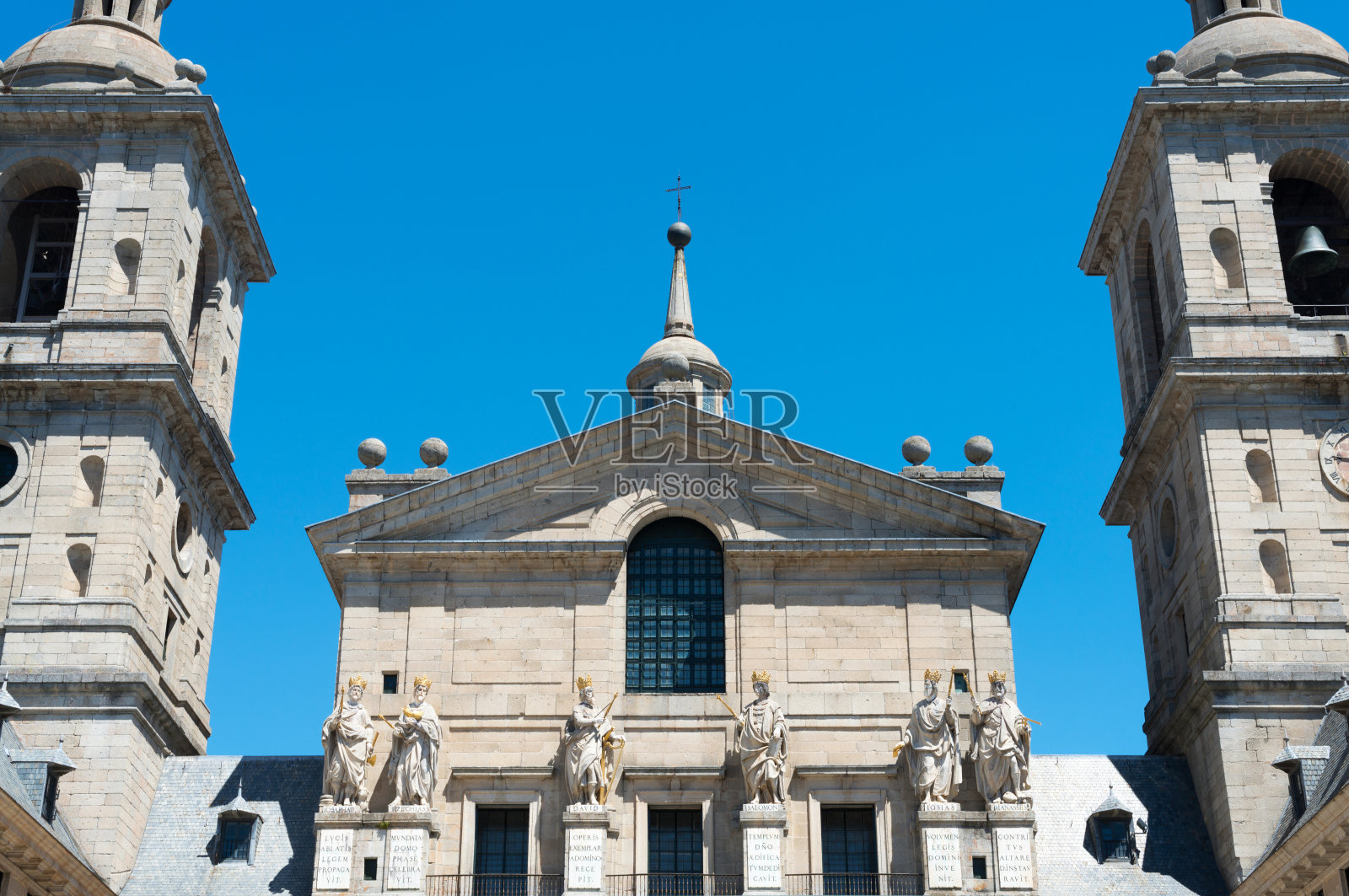 马德里的埃尔斯科里亚修道院照片摄影图片