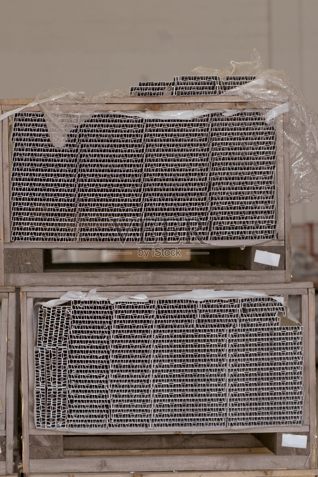 仓库里的货物已装载完毕照片摄影图片