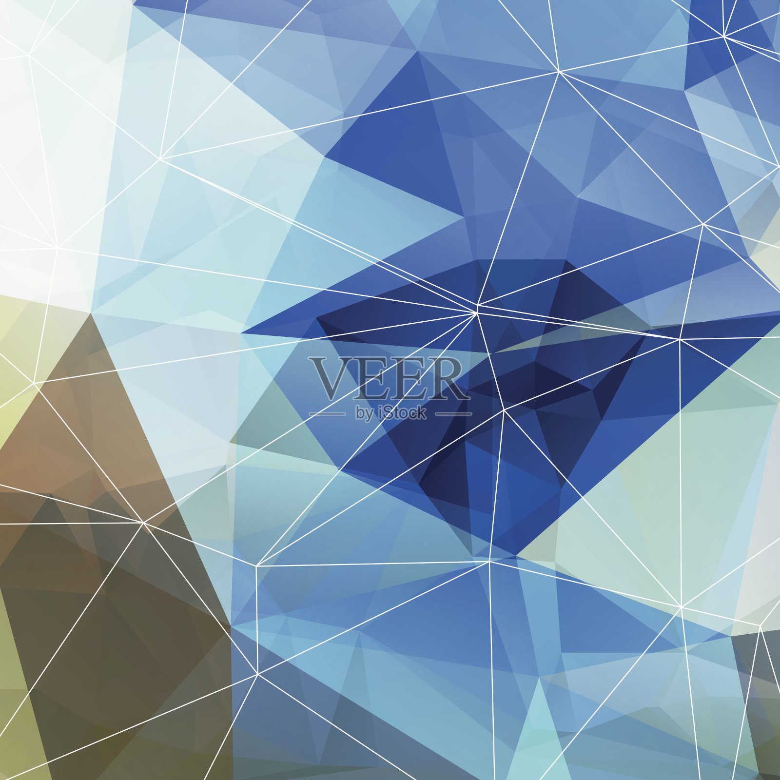 多边形抽象几何背景插画图片素材