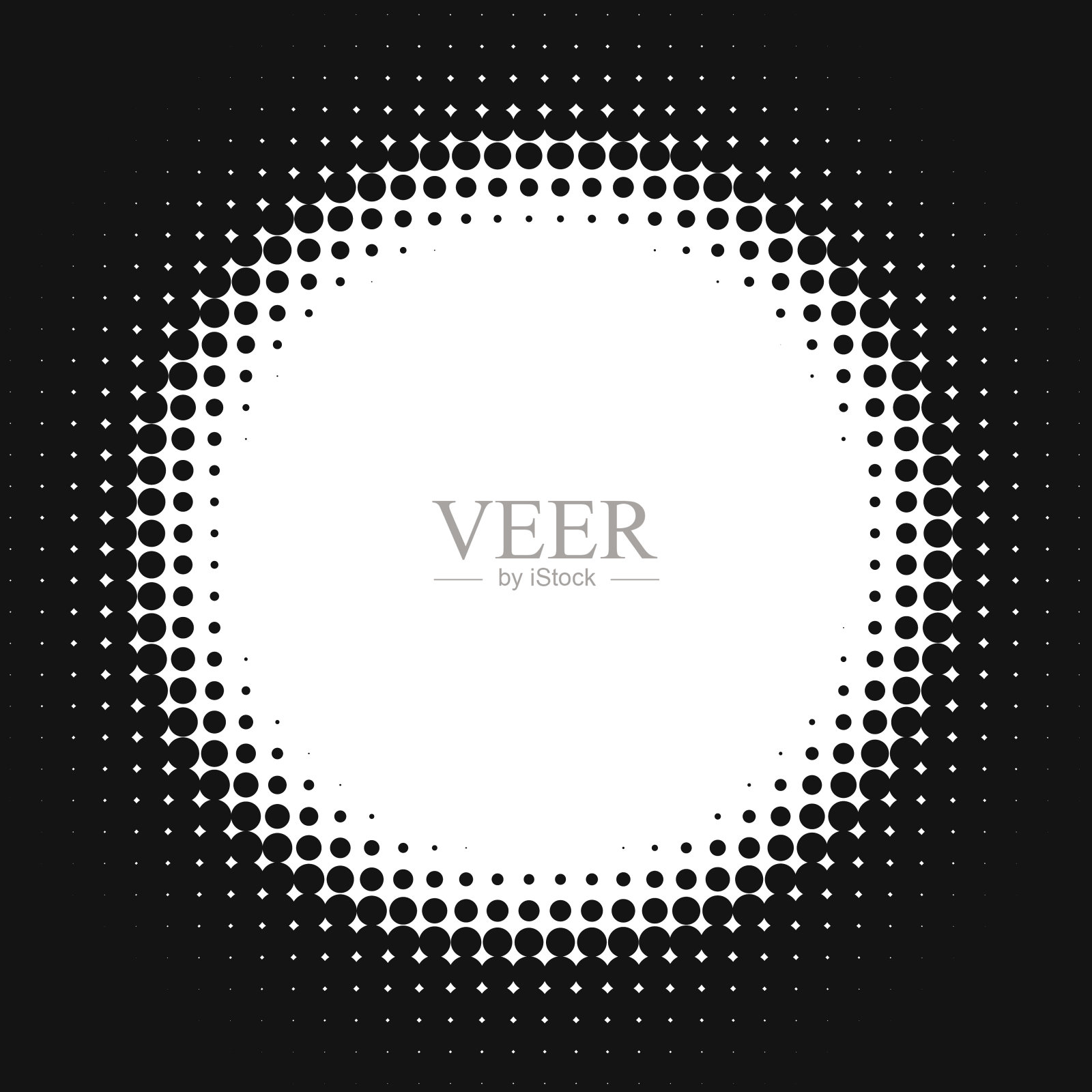 抽象半色调背景，矢量插图插画图片素材