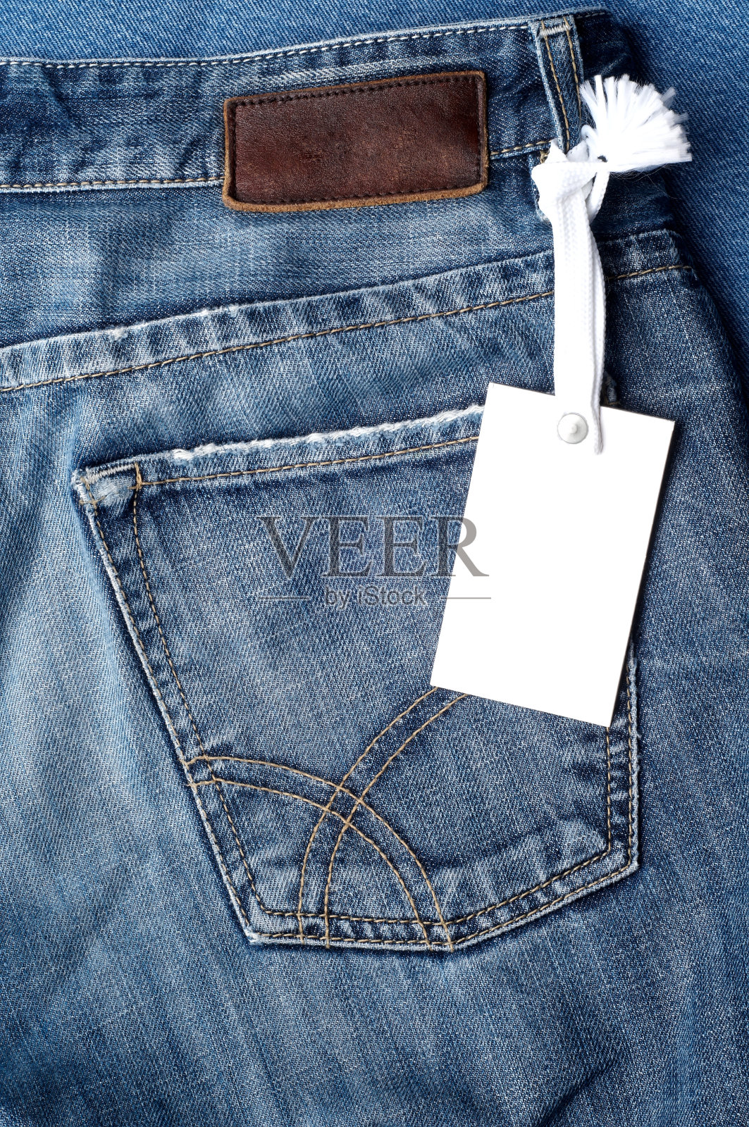 蓝色牛仔裤照片摄影图片