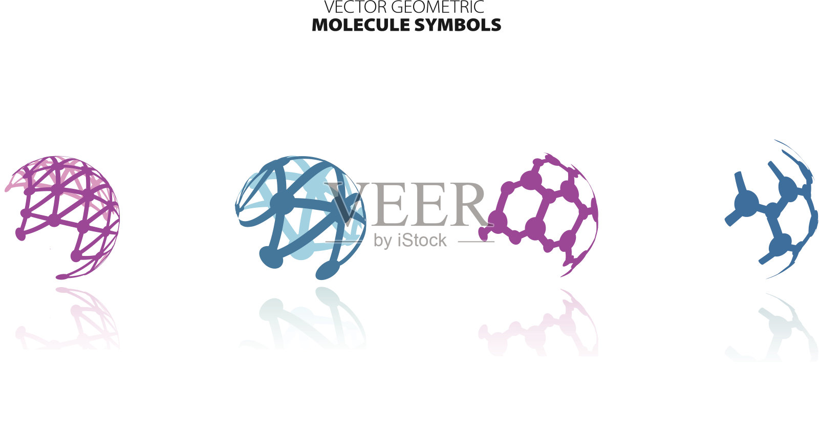 分子组插画图片素材