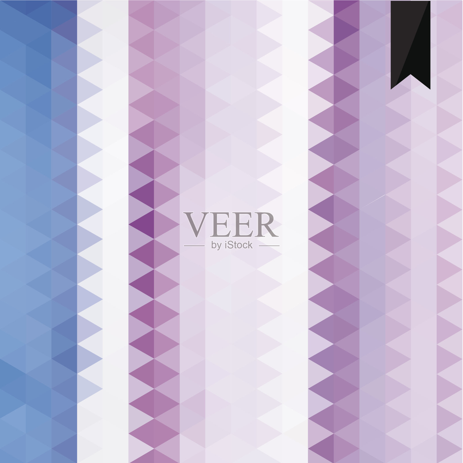 几何背景由三角形构成插画图片素材