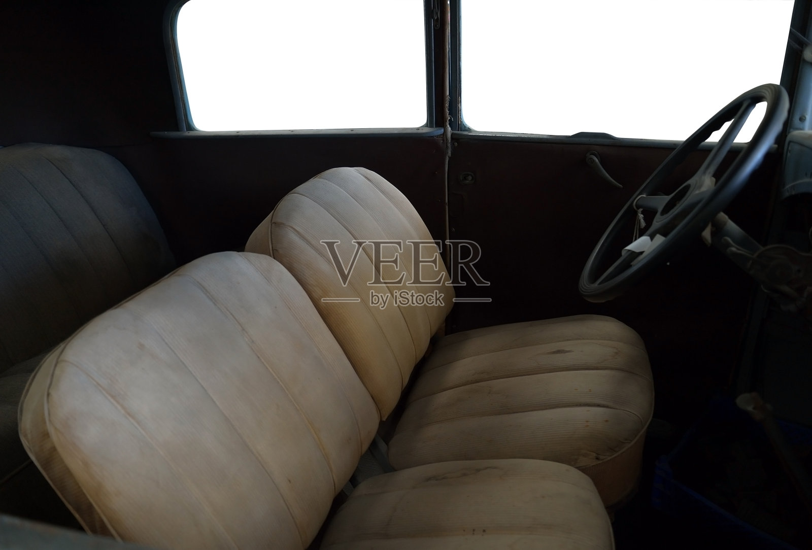 老式汽车的细节照片摄影图片