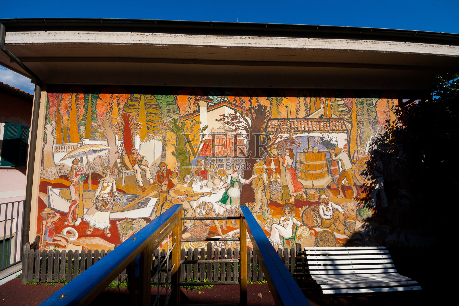 比利时，格兰湖，诺瓦拉，皮埃蒙特，意大利照片摄影图片