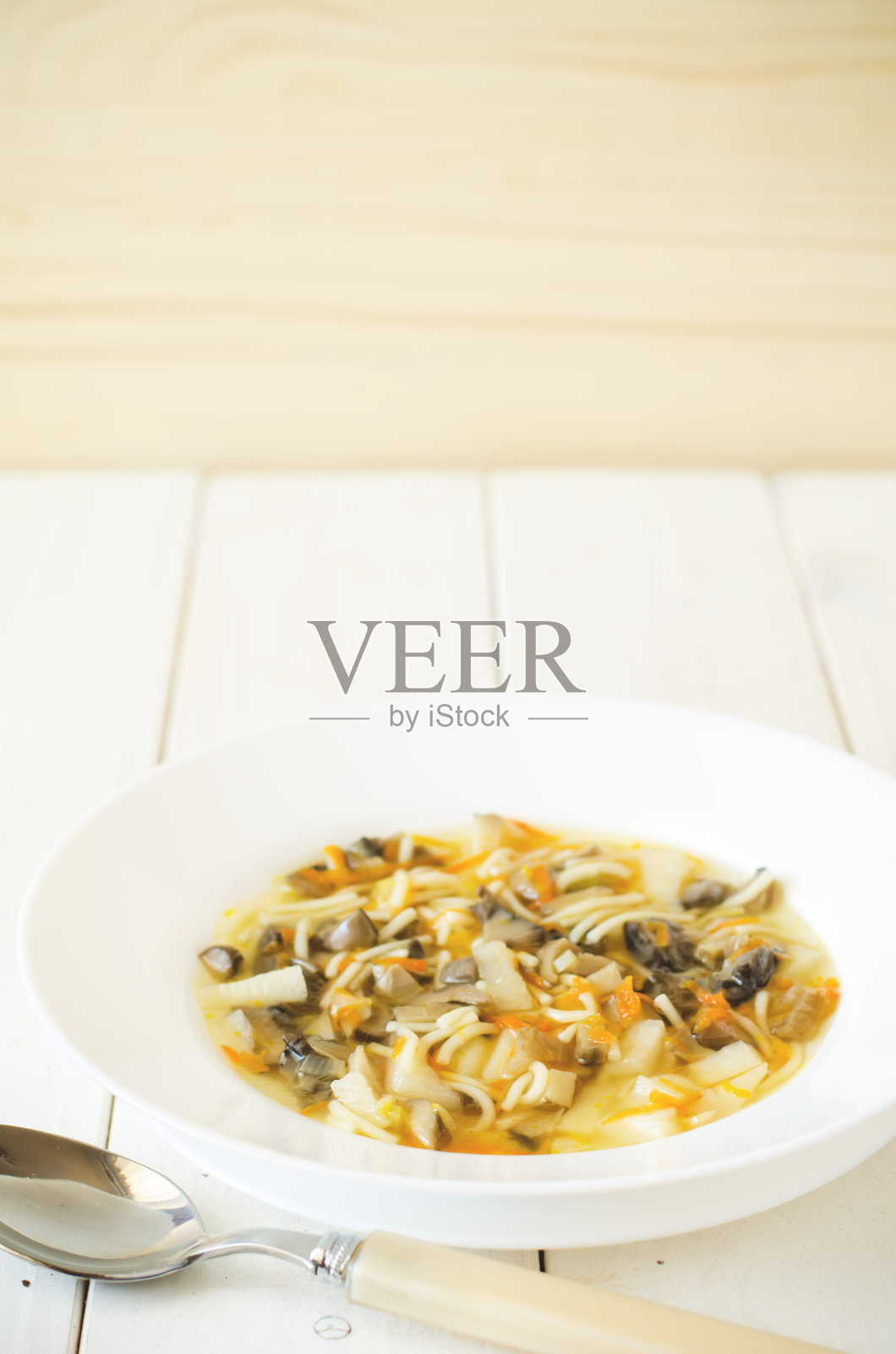 蘑菇汤照片摄影图片