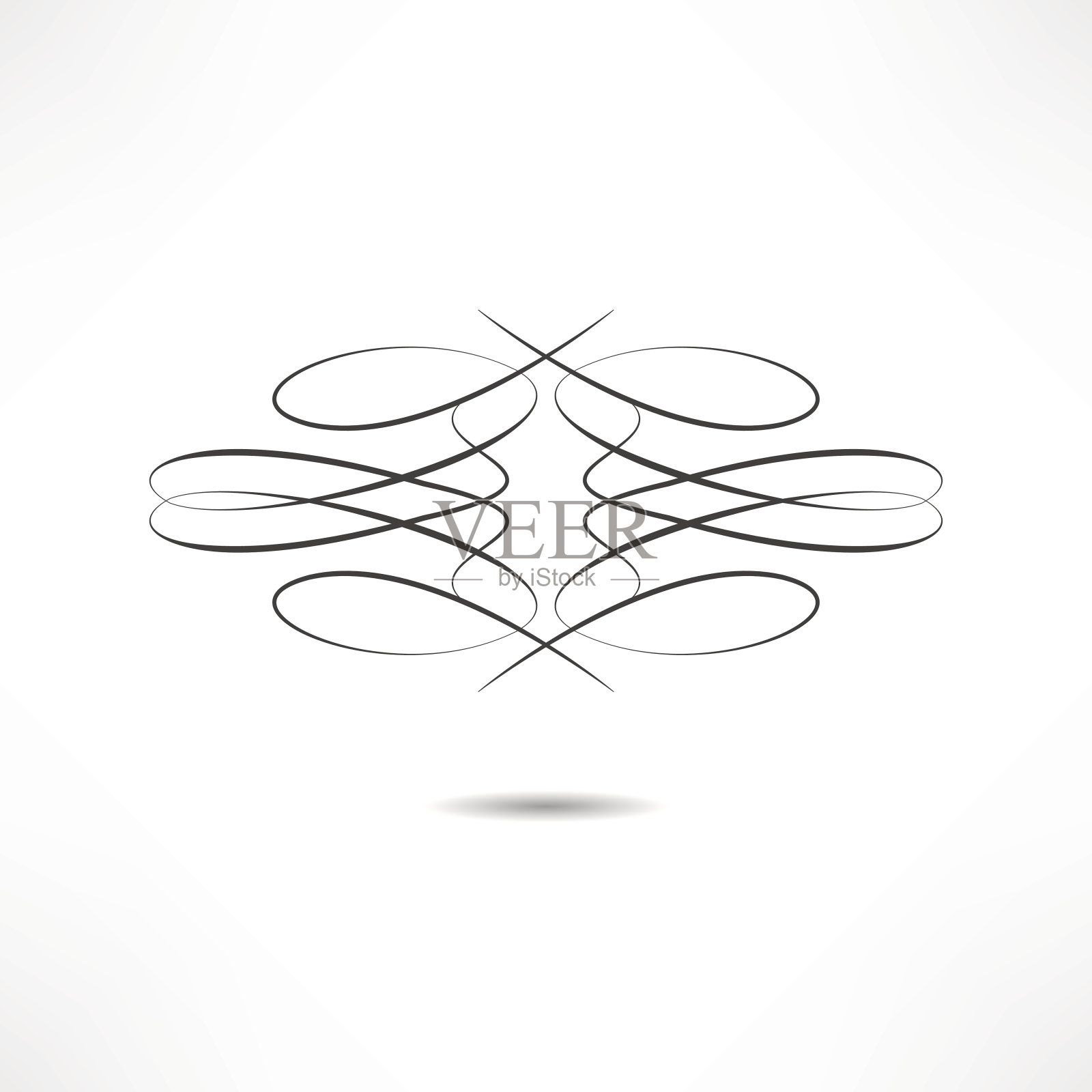 ? alligraphic设计元素插画图片素材