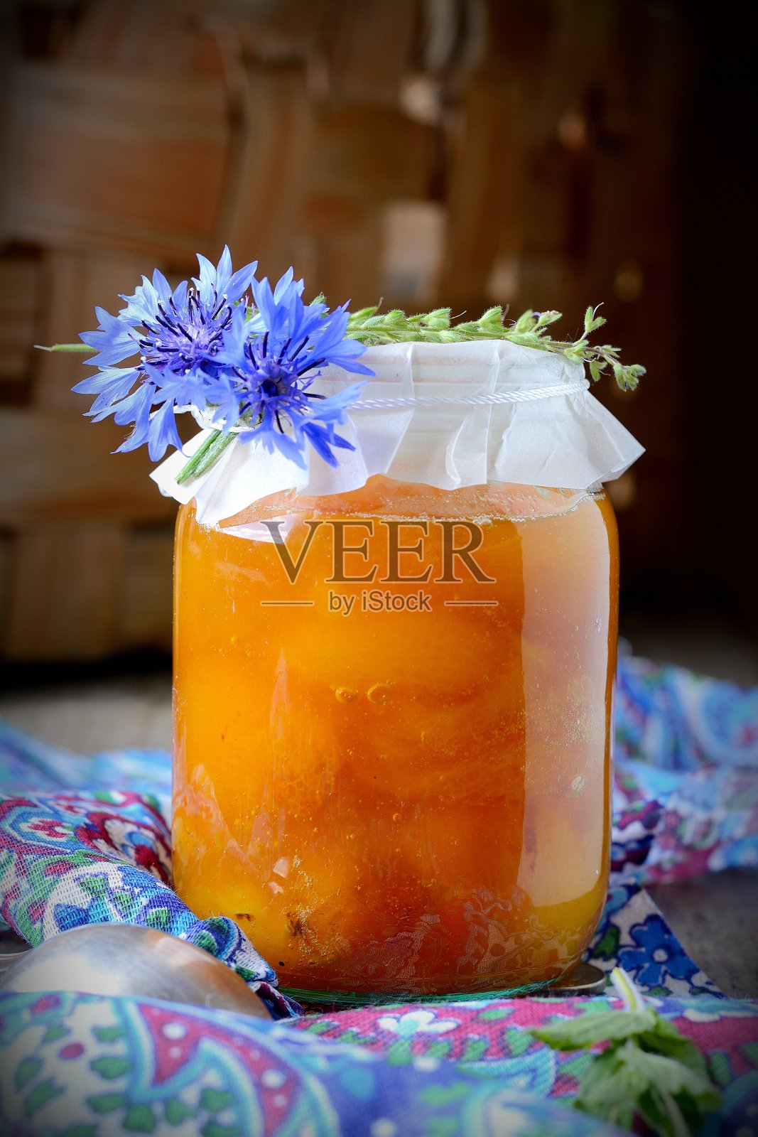 杏子小时照片摄影图片