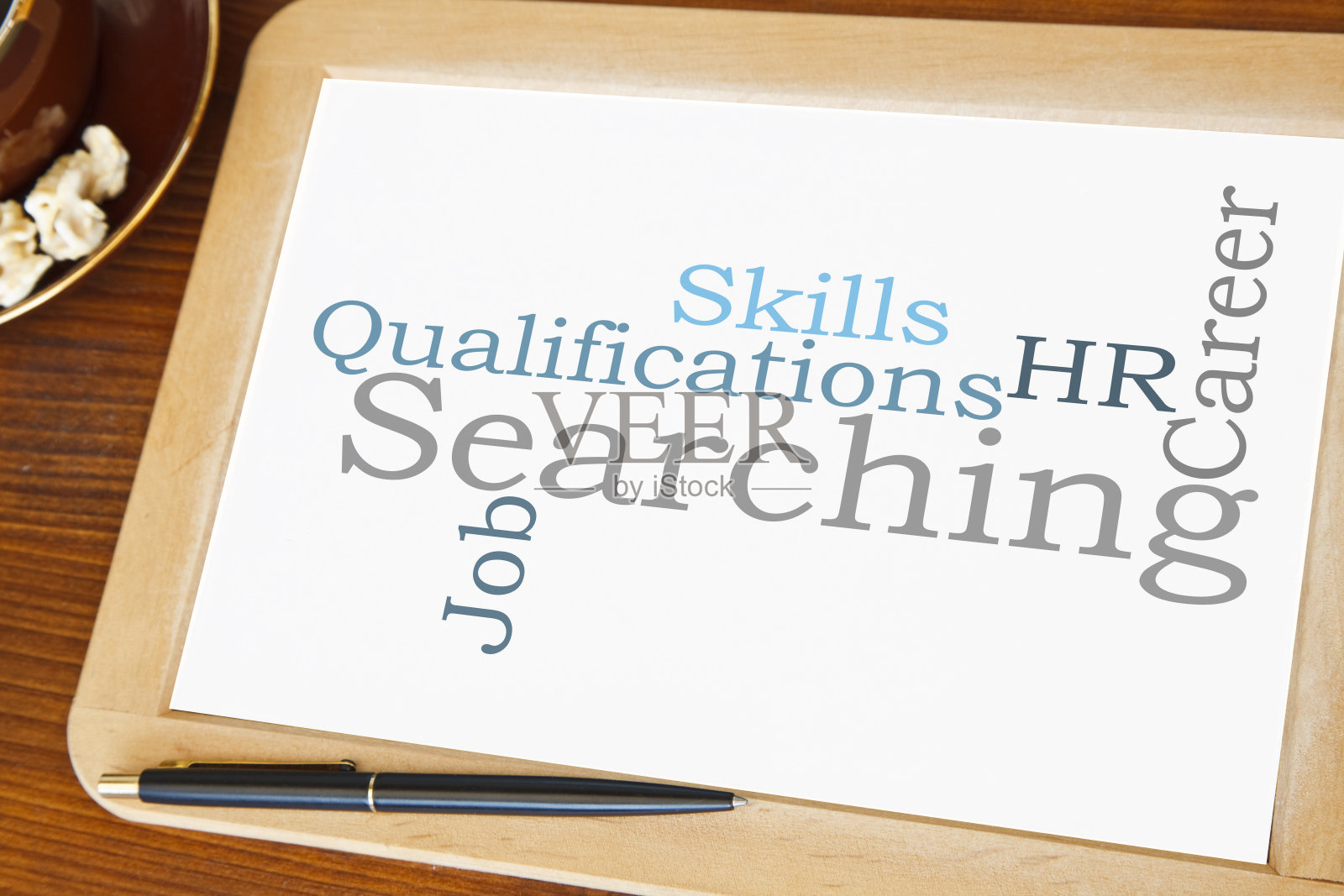 黑板与人力资源搜索涌字云照片摄影图片